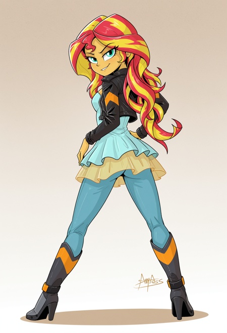 masterpiece,  best quality,  sunset shimmer on Tensor.Art