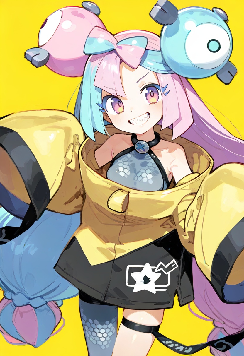 1girl,  iono \(pokemon\),  solo on Tensor.Art