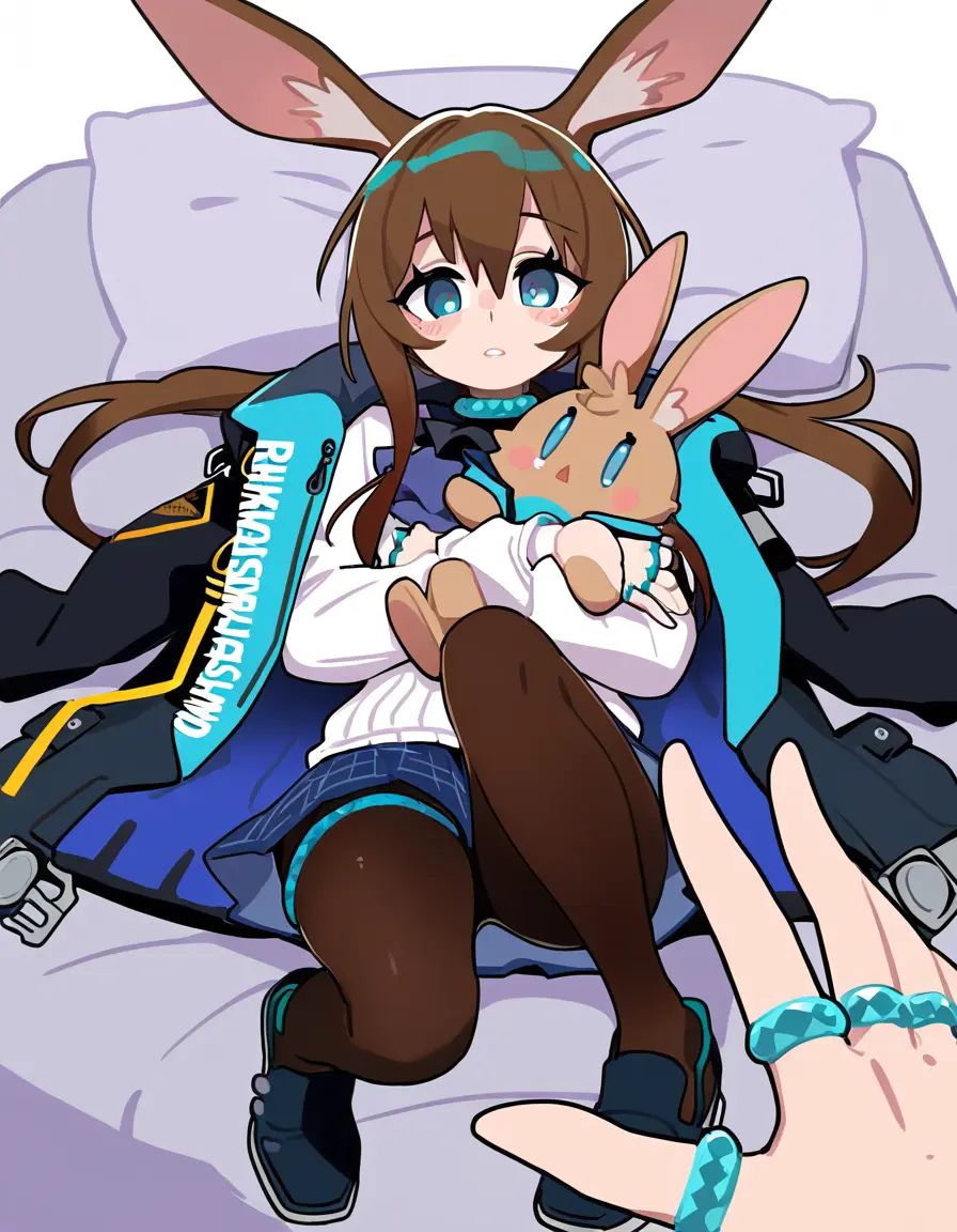 1girl,  amiya \(arknights\),  bplay on Tensor.Art