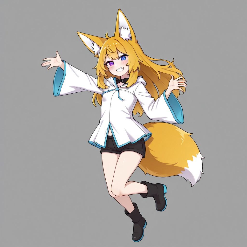 1girl,  animal ears,  tail on Tensor.Art