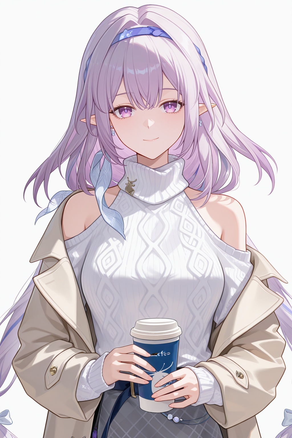 castorice (luckin coffee),  solo,  pointy ears on Tensor.Art