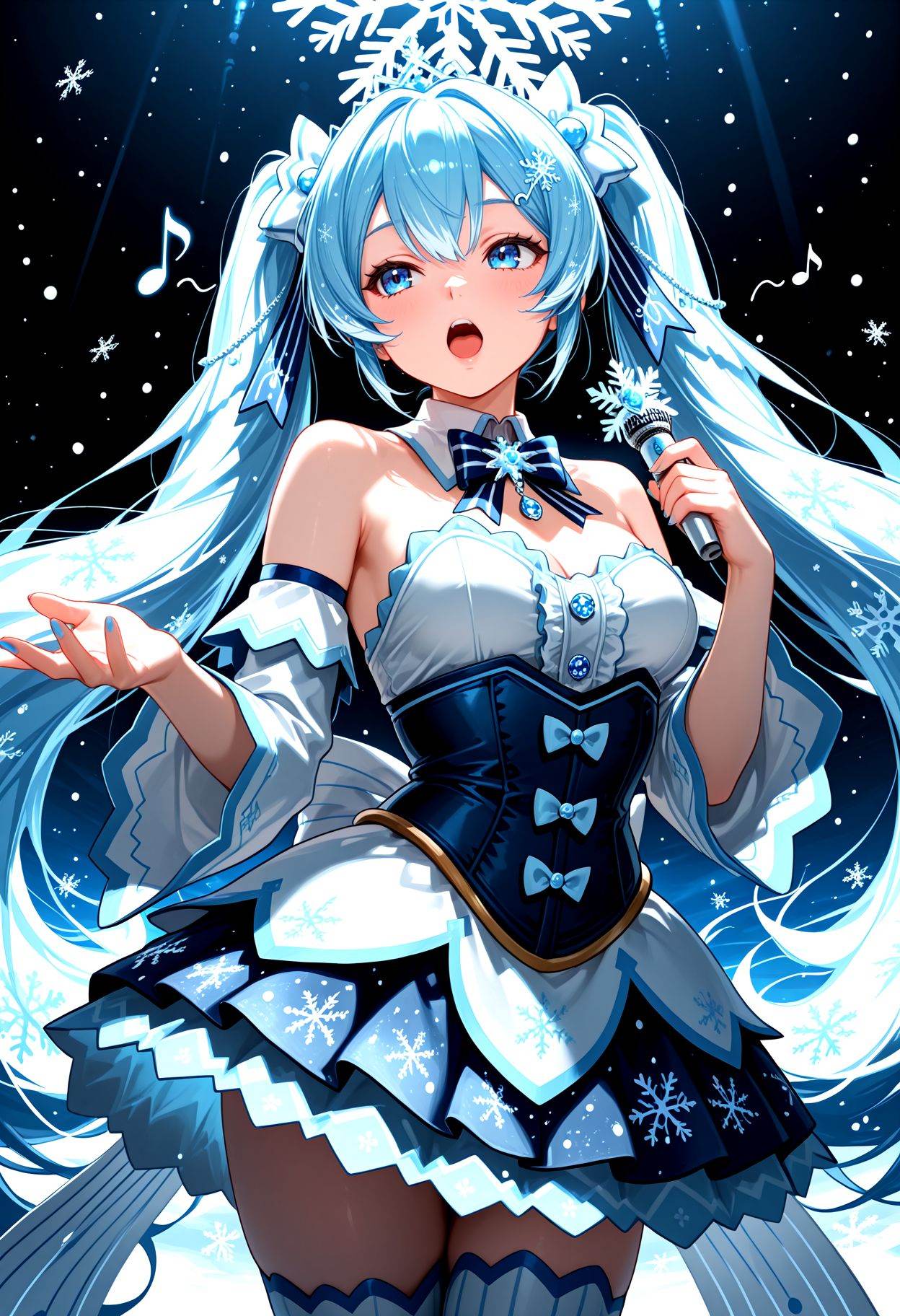 Smooth Quality,  1girl,  yuki miku on Tensor.Art