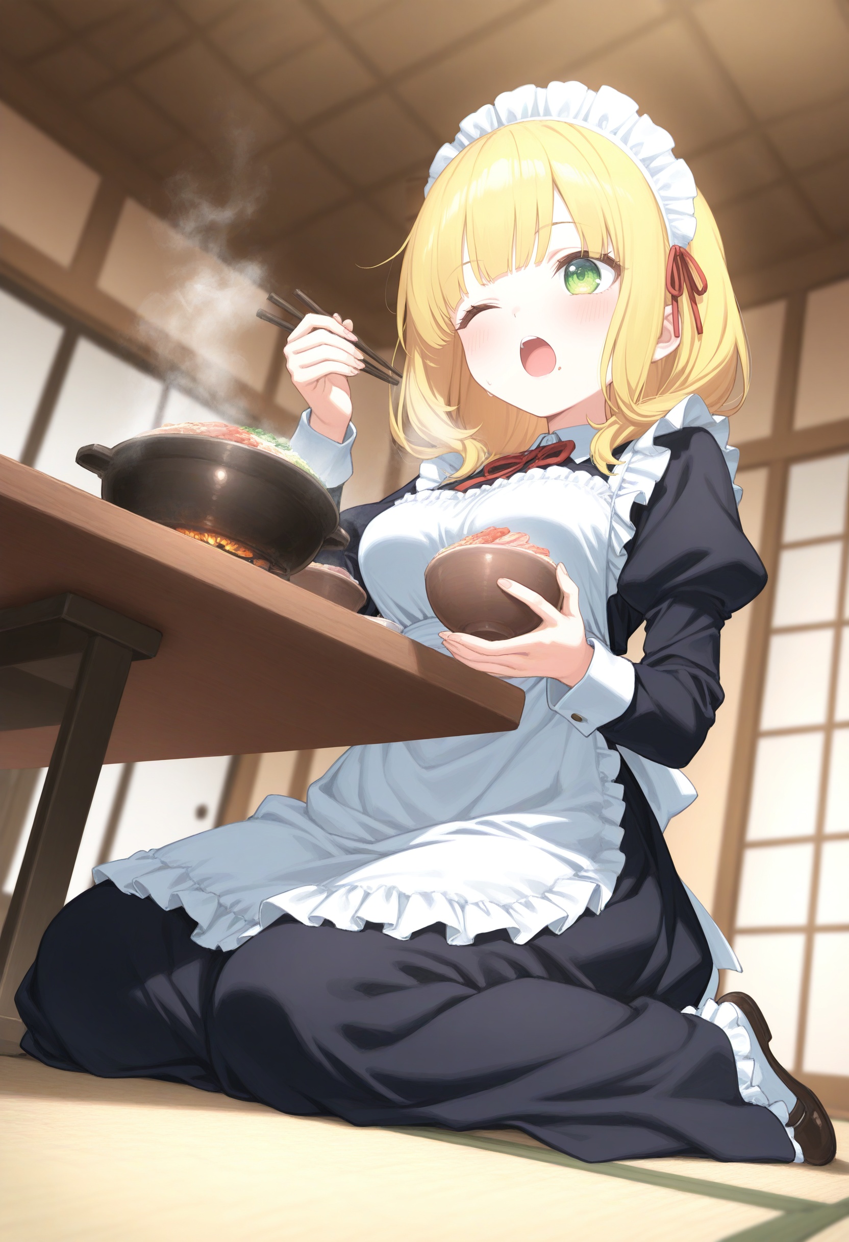 1girl,  (sho \(sho lwlw\):0.7),  solo on Tensor.Art