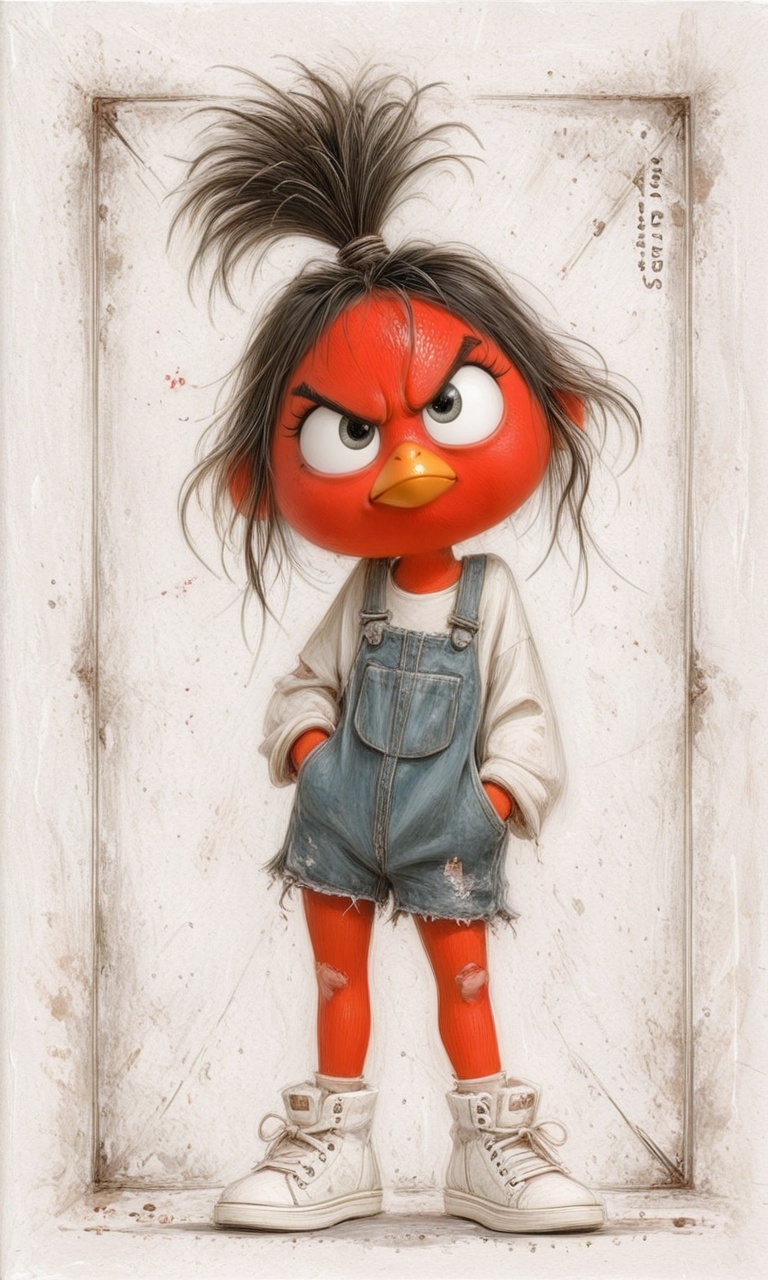 angry birds on Tensor.Art