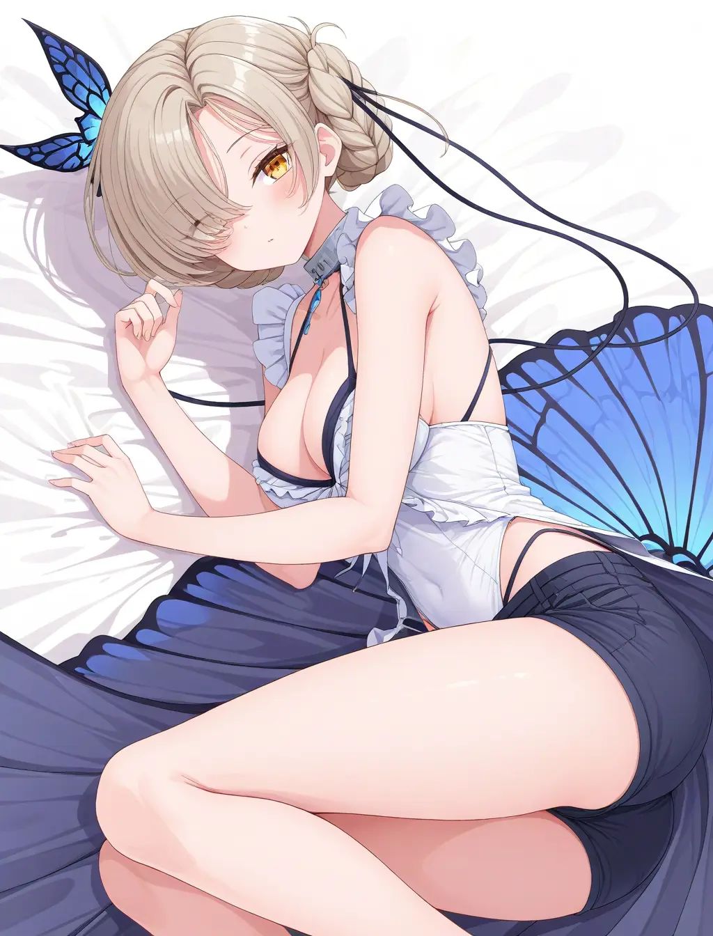 1girl,  sheffield \(azur lane\),  theme park on Tensor.Art