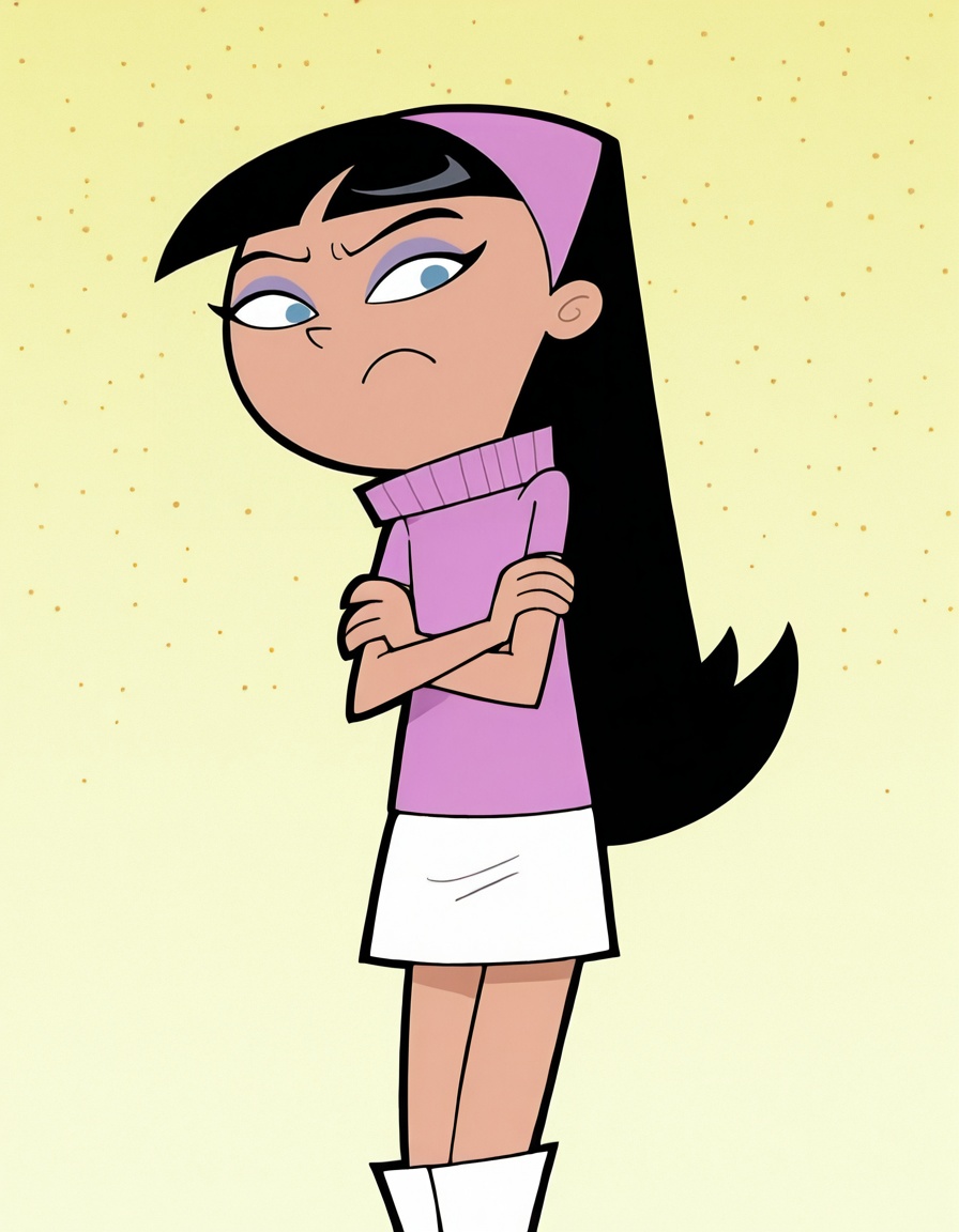 trixie,  black hair,  1girl on Tensor.Art