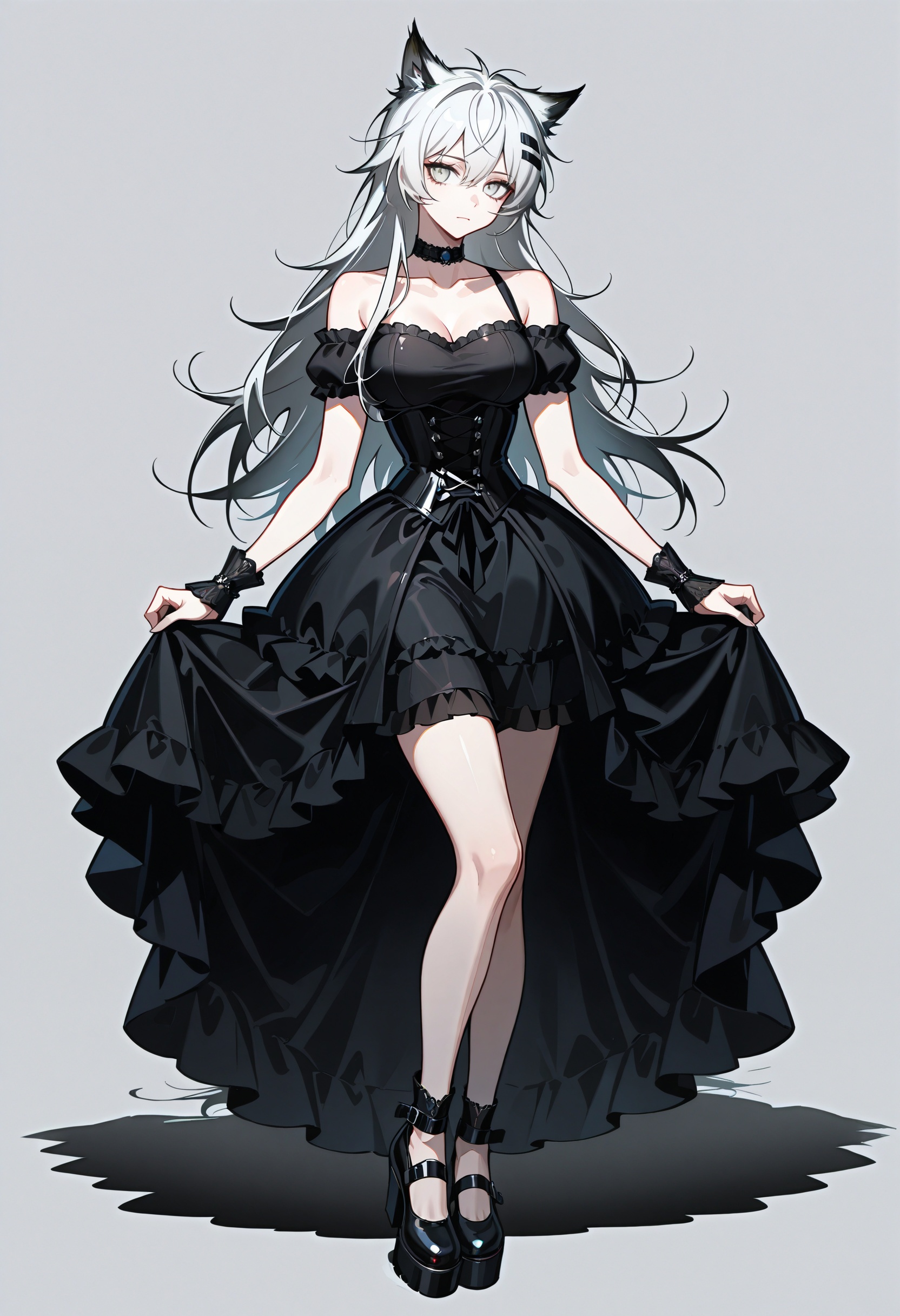 solo,  1girl,  dhg dress on Tensor.Art