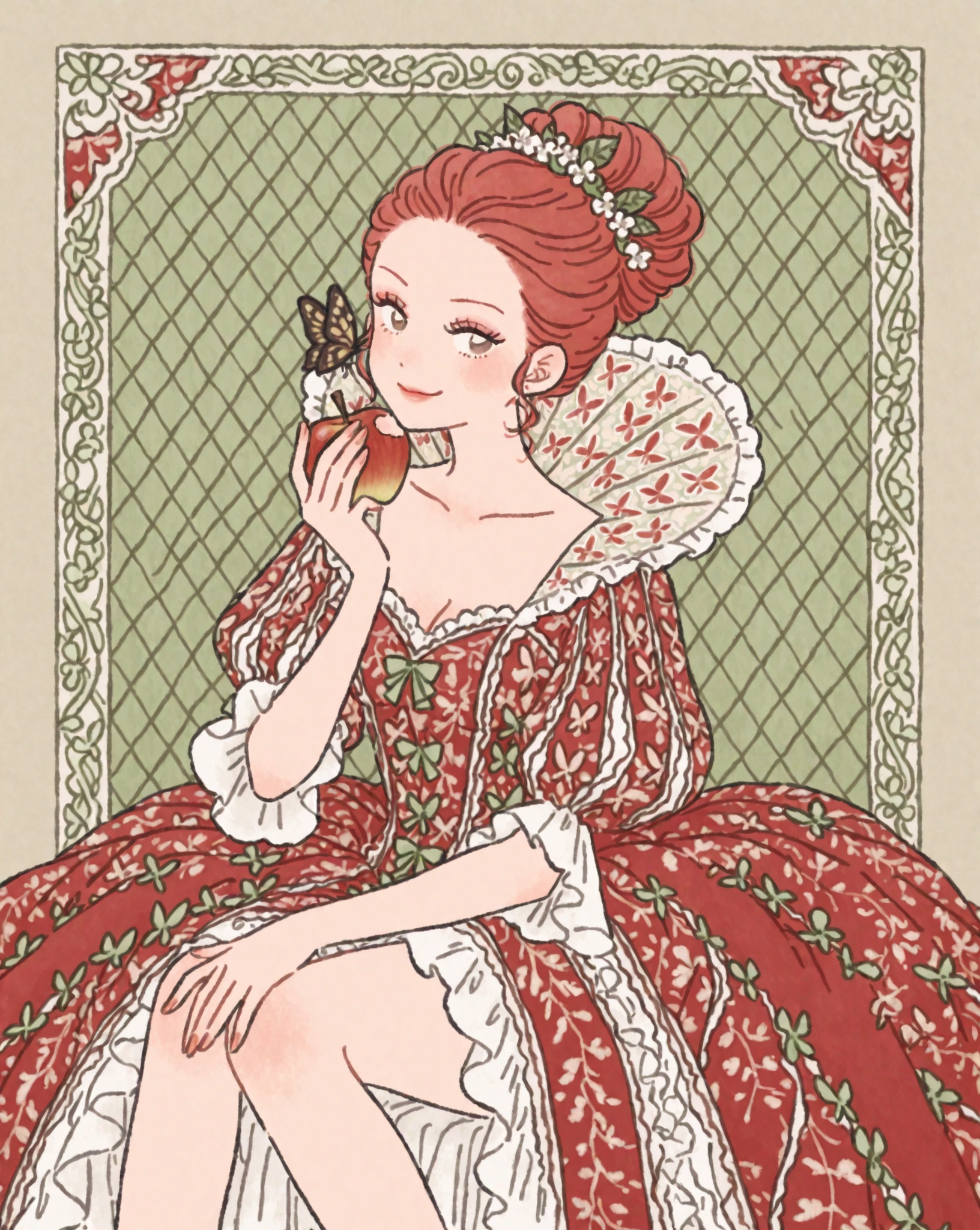 1girl,  qofh,  wearing qofh on Tensor.Art