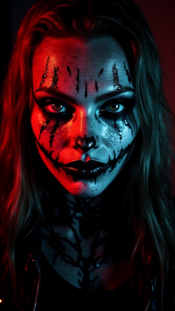 halloween portrait,  800mm lens,  arthouse on Tensor.Art