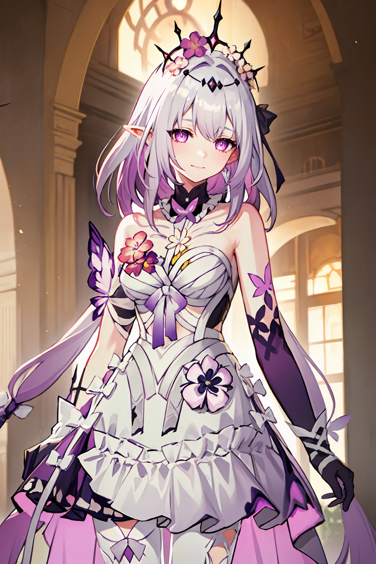 1girl,  solo,  castorice \(honkai: star rail\) on Tensor.Art