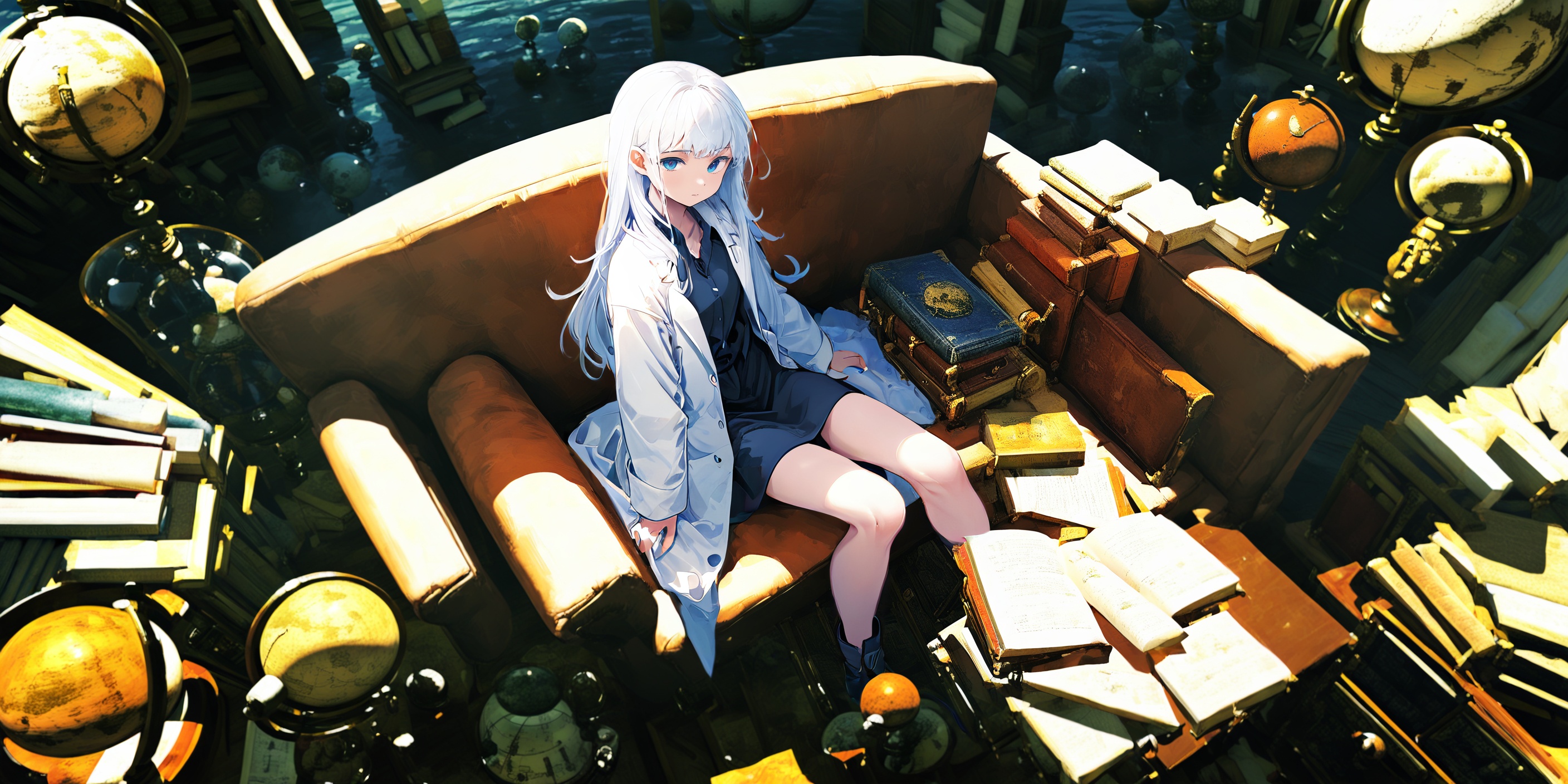 1girl,  solo,  long hair on Tensor.Art