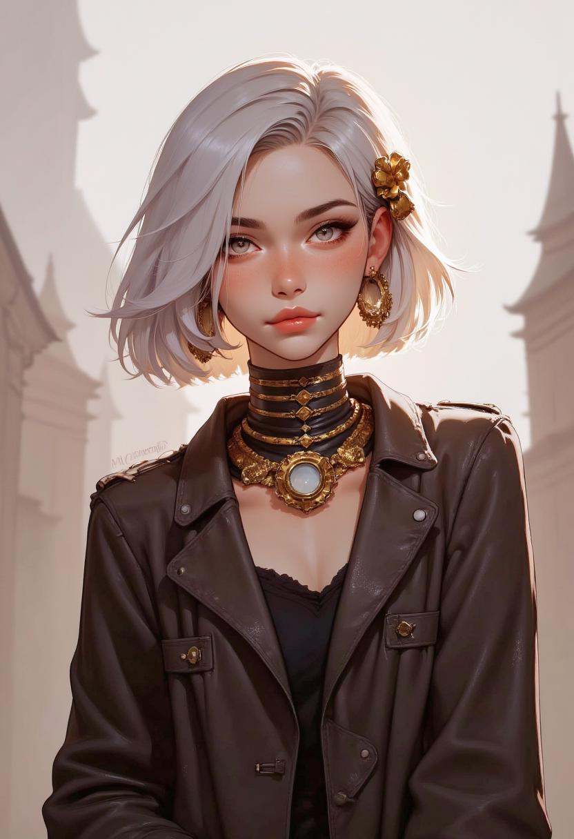 1girl,  solo,  short hair on Tensor.Art