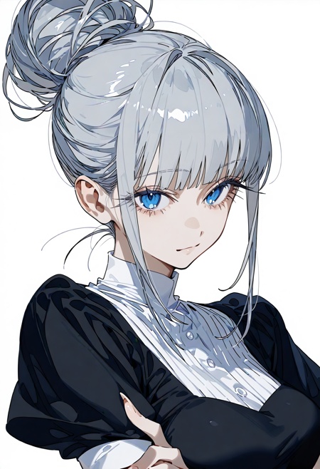 sagawastyle,  1girl,  white background on Tensor.Art