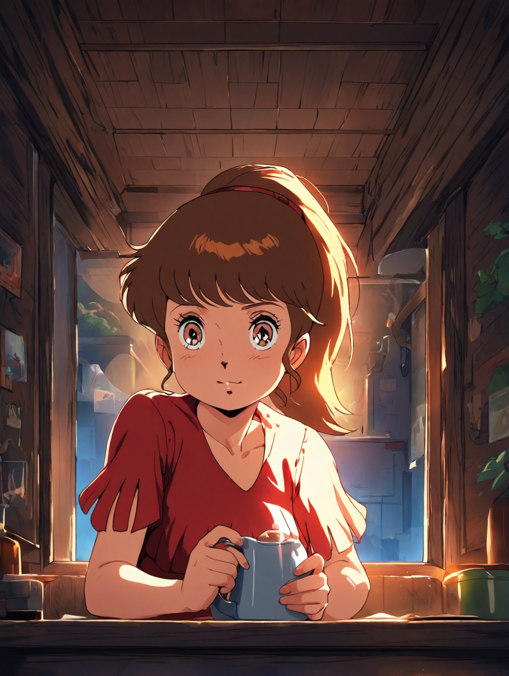 chururu,  1girl,  solo on Tensor.Art