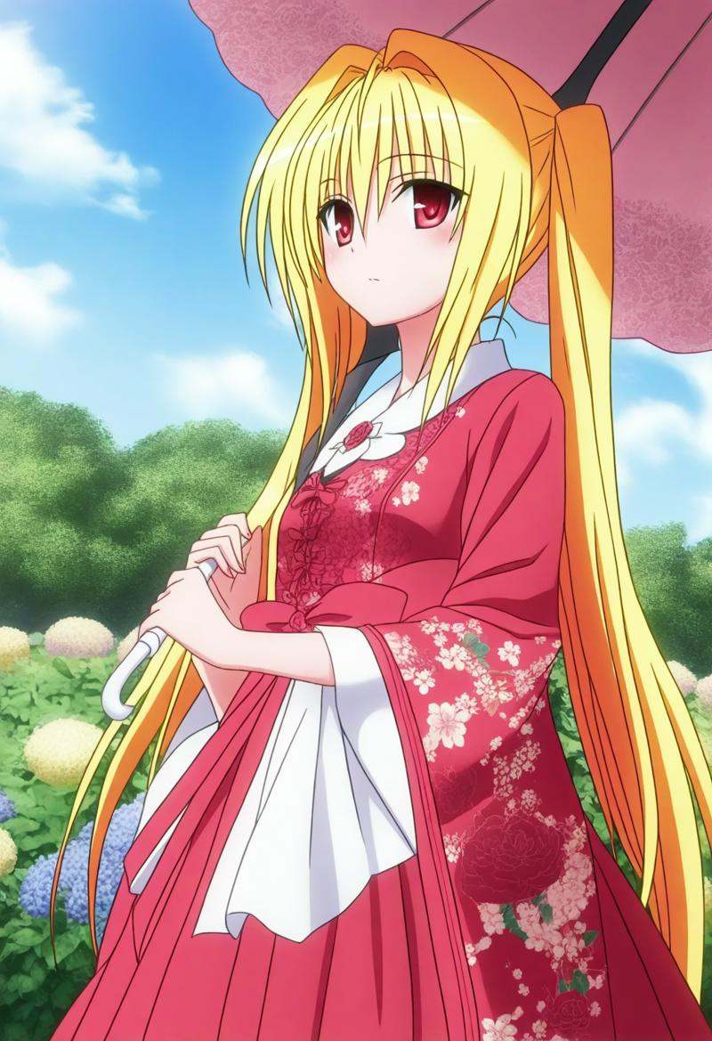sysdeep_yami,  blonde hair,  red eyes on Tensor.Art