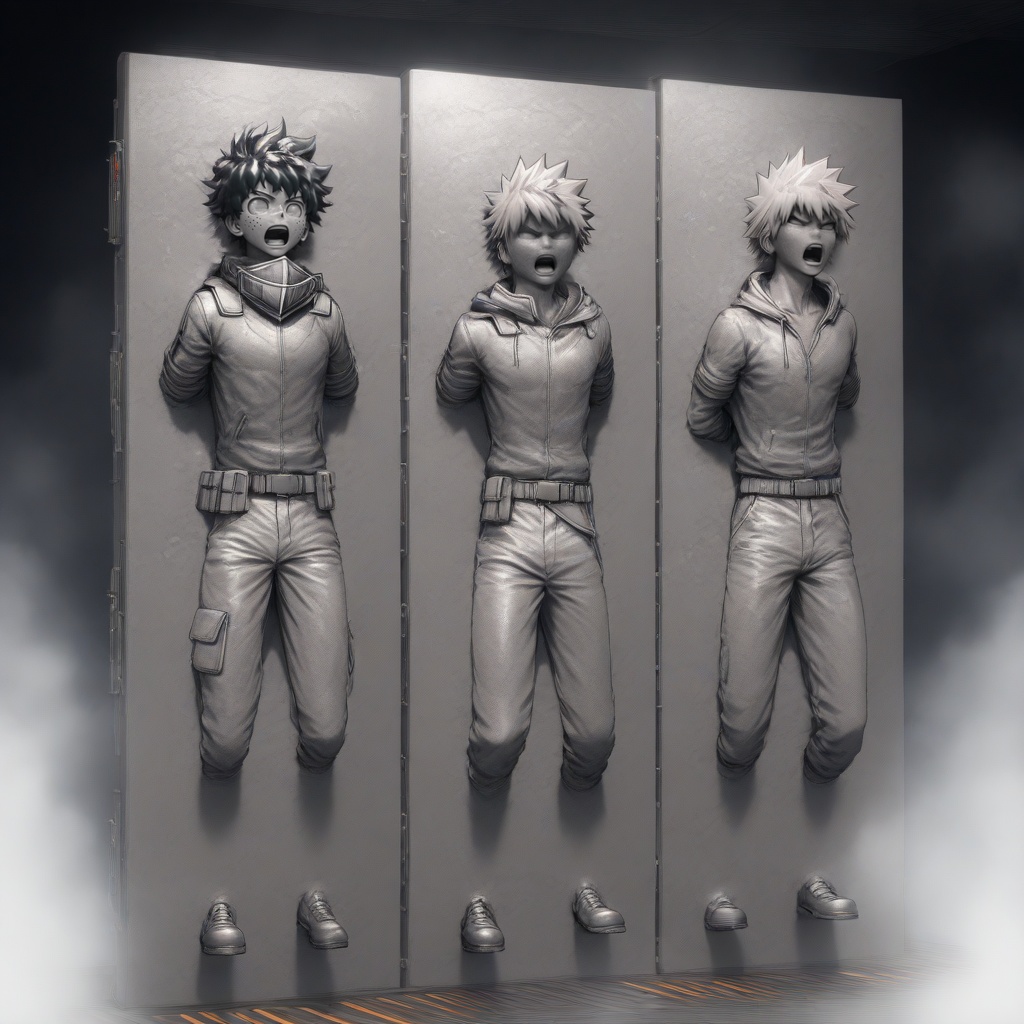 carbon freeze,  2boys,  multiple boys on Tensor.Art