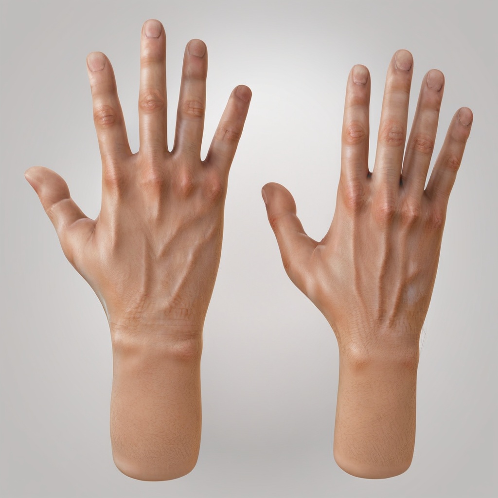 Semi-Realistic hands,  detailed hands,  realistic on Tensor.Art