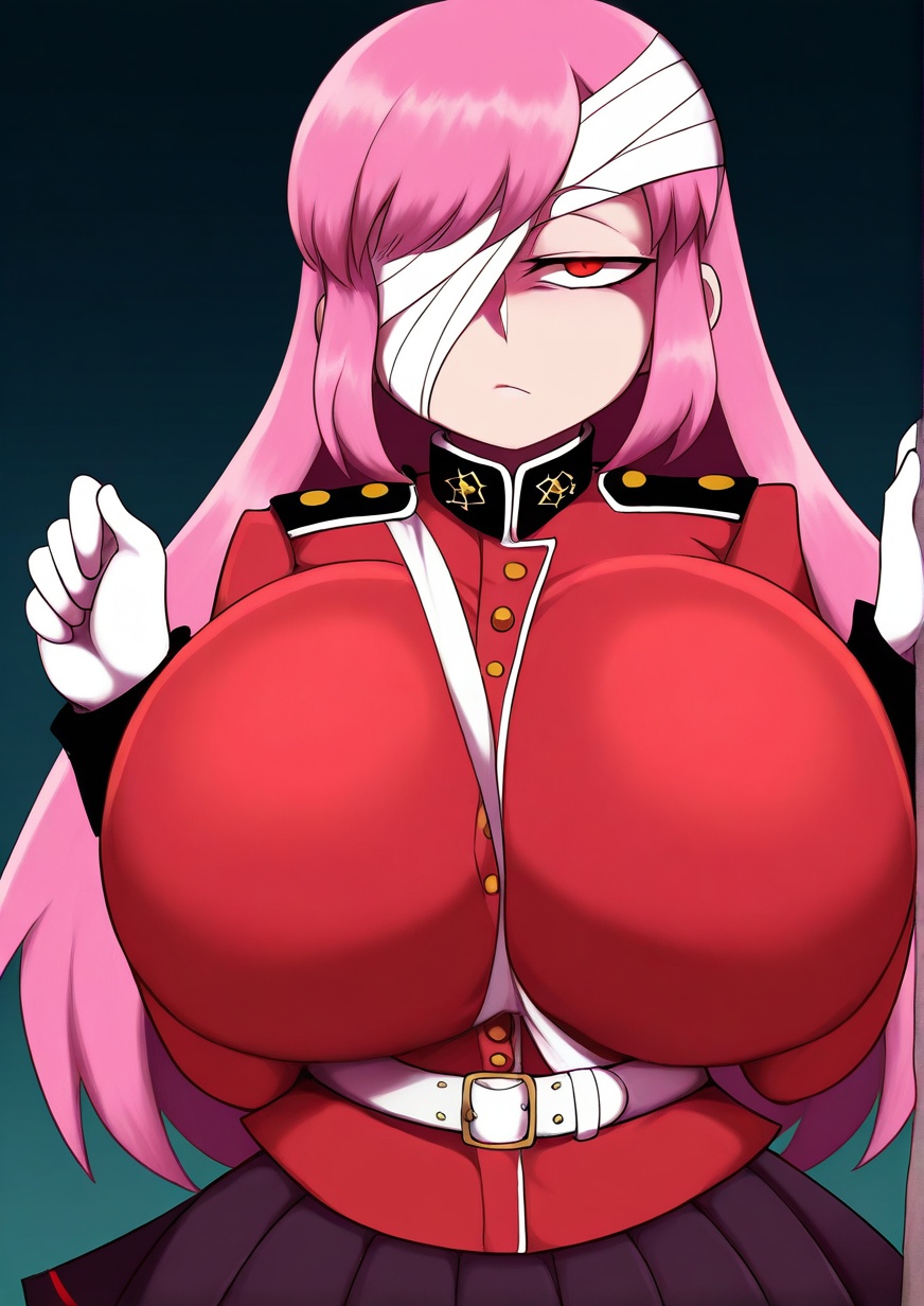 1girl,  florence nightingale (fate),  huge breasts on Tensor.Art