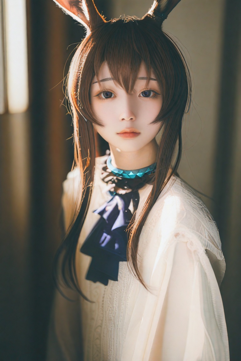 1girl,  amiya \(arknights\) ,  asian girl on Tensor.Art