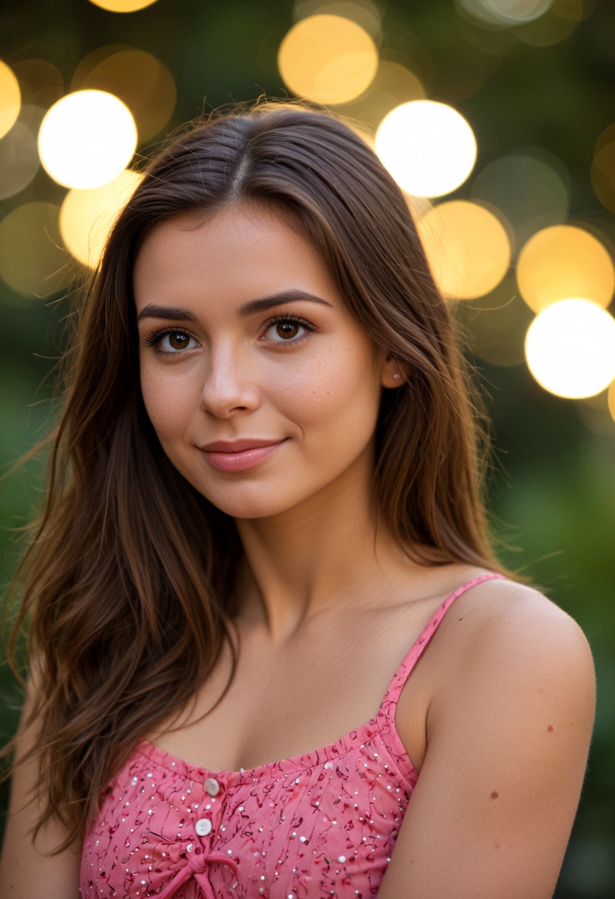 cute woman,  bokeh on Tensor.Art