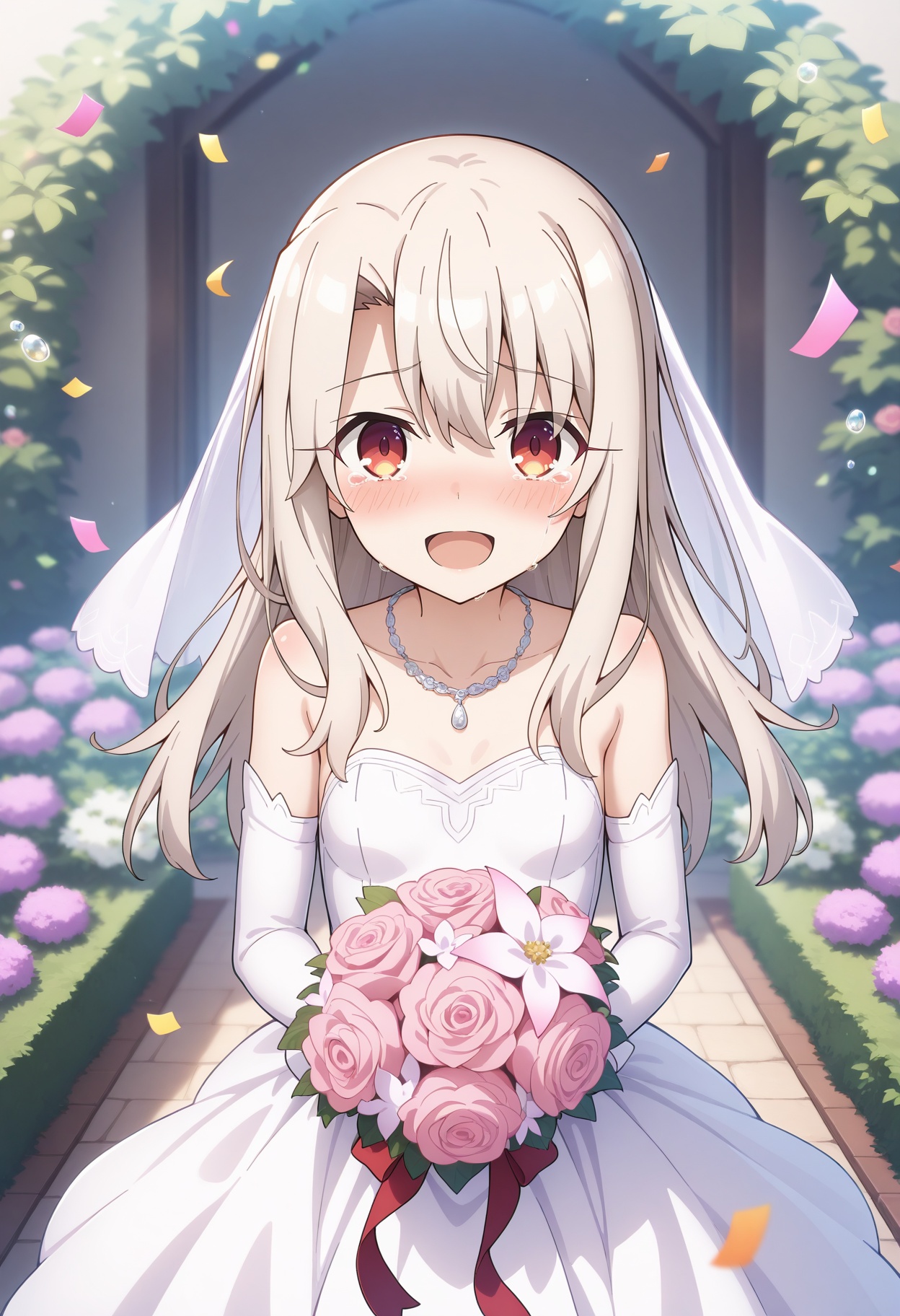 fate/kaleid liner prisma illya,  aaillya,  long hair on Tensor.Art