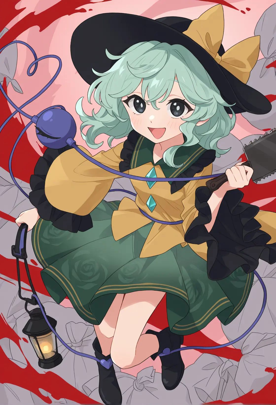 MCNsZe75uy0M,  komeiji koishi,  1girl on Tensor.Art