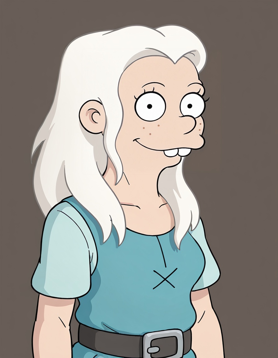 tiabeanie,  white hair,  1girl on Tensor.Art