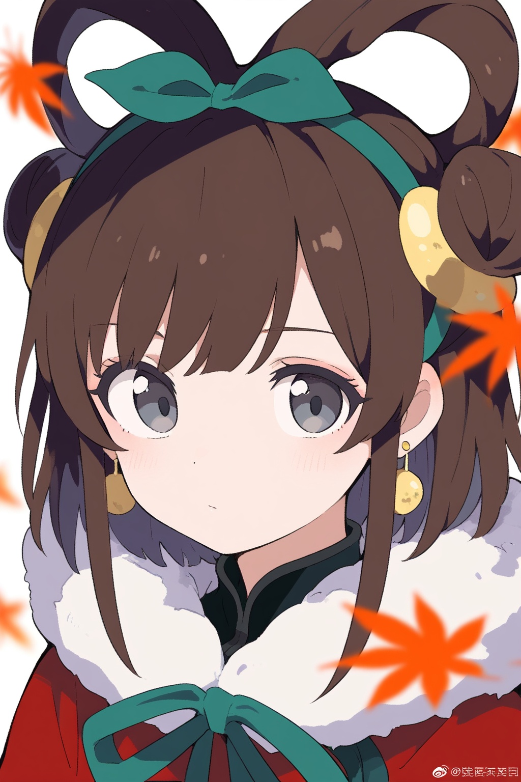 1girl,  solo,  brown hair on Tensor.Art