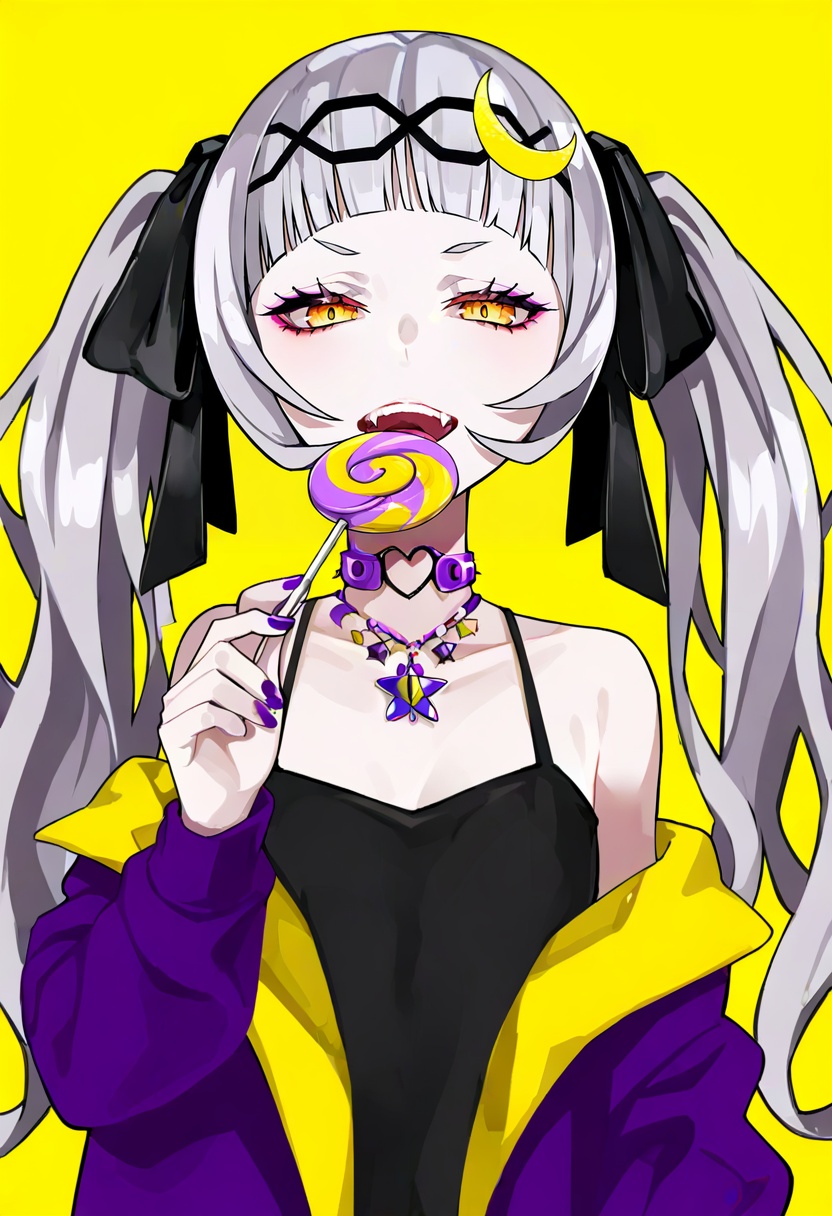 1girl,  lollipop,  murasaki shion on Tensor.Art