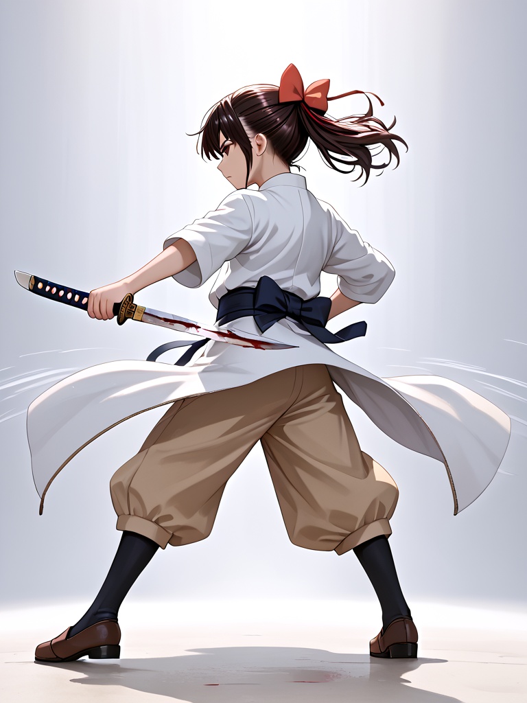 score_9,  source_anime,  holding katana on Tensor.Art
