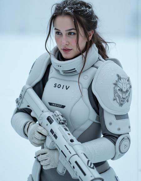 8k hdr. She has a light complexion,  Her facial features include a small nose,  a slightly curved smile on Tensor.Art