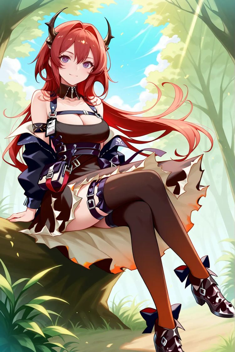 Surtr | Arknights | Pony XL | 3 Outfits by reprinter on Tensor.Art