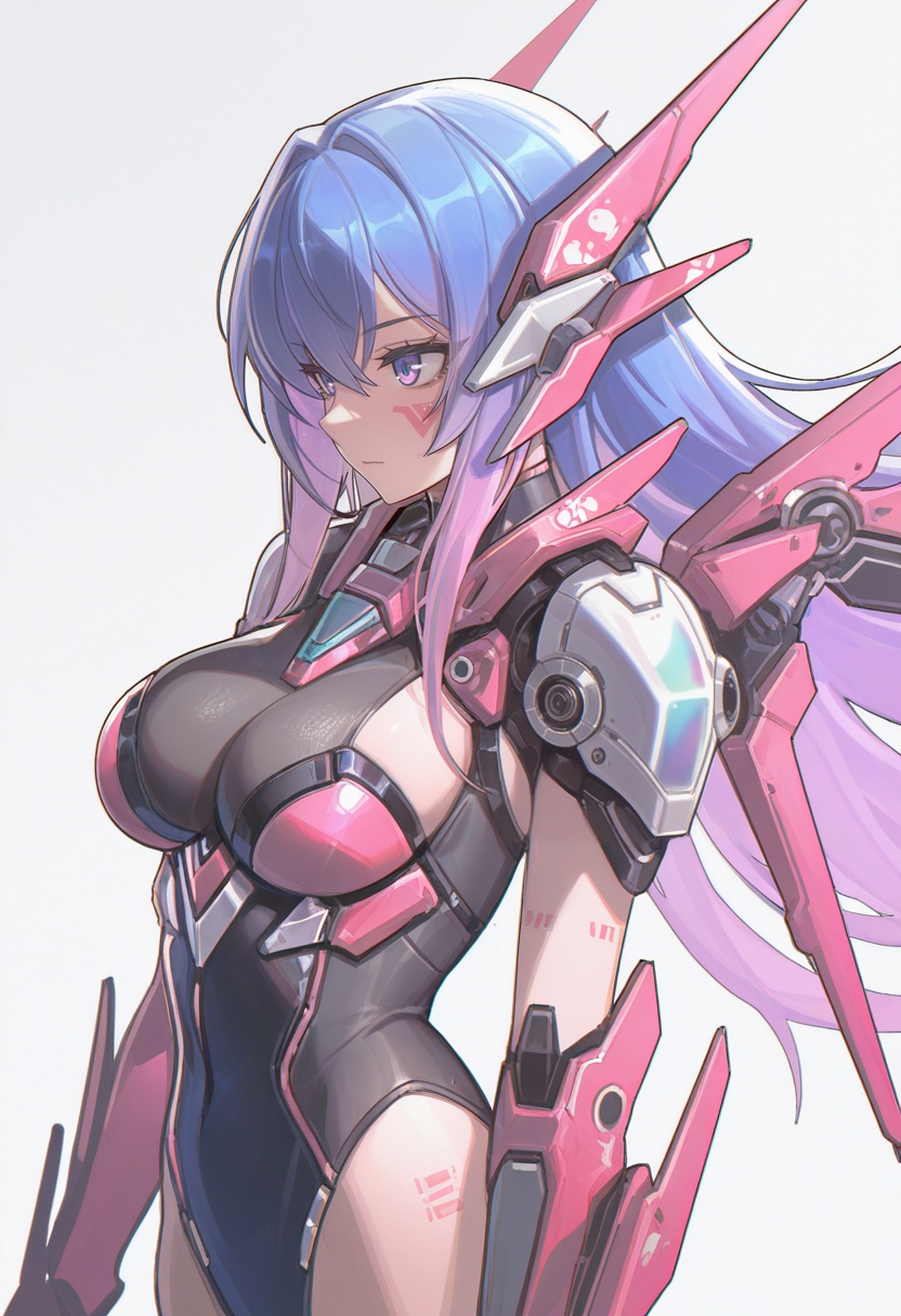 (((smjim1986))) 1girl,  arms at sides,  long hair on Tensor.Art
