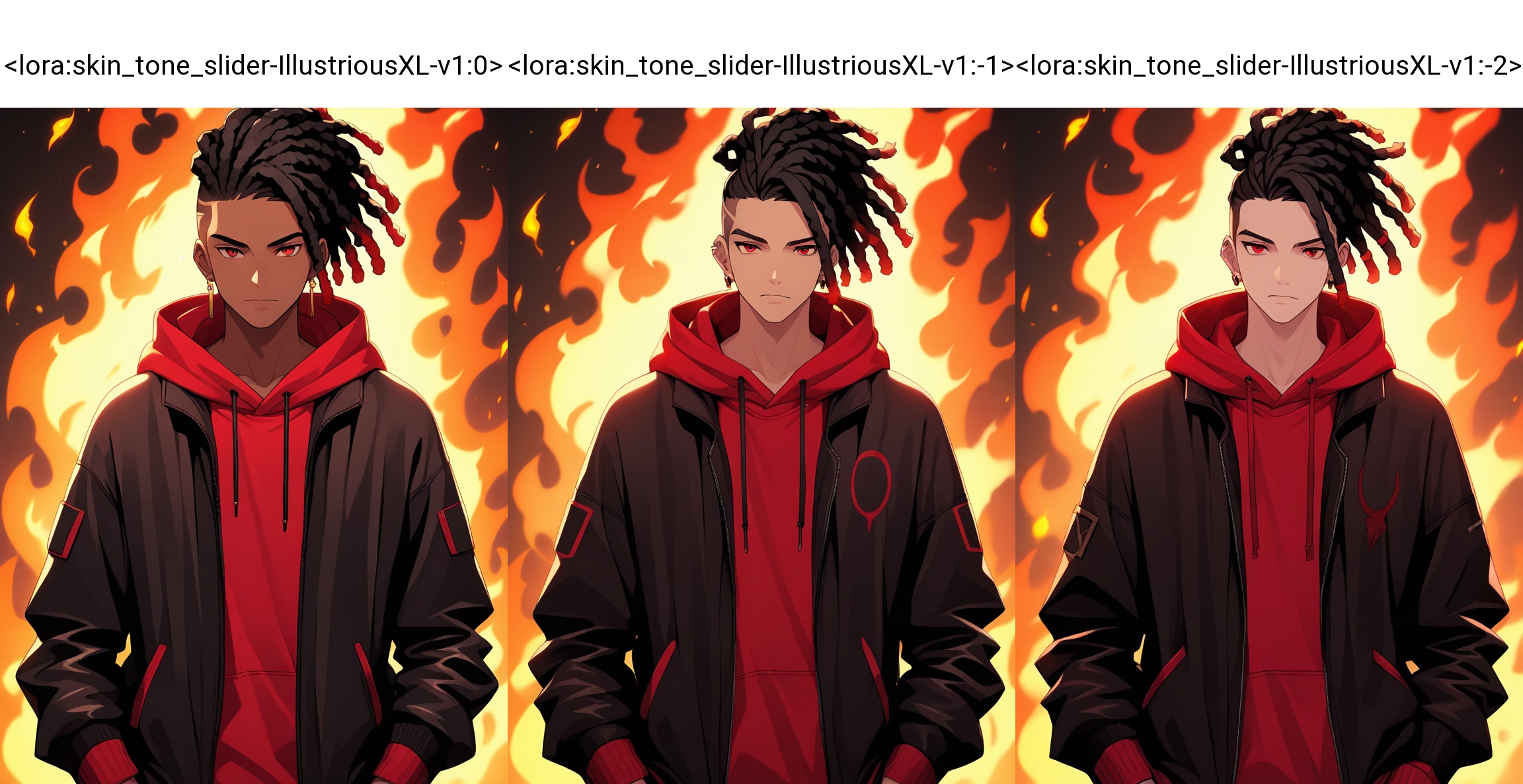 solo,  looking at viewer,  black hair on Tensor.Art