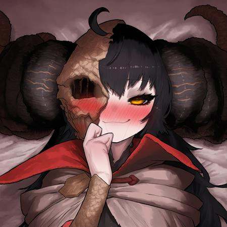 1girl,  mohg lord of blood,  ahoge on Tensor.Art