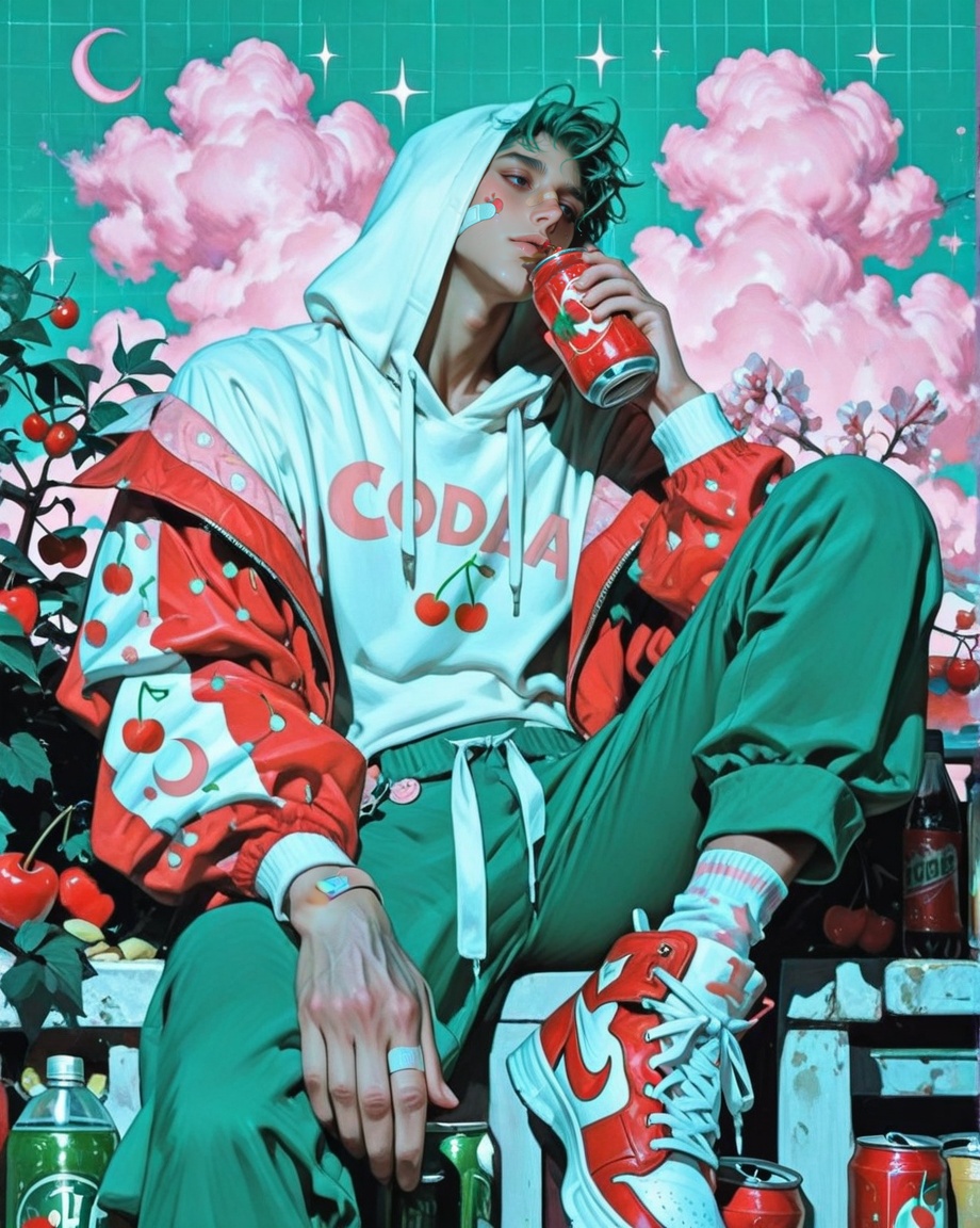male focus,  solo,  1boy on Tensor.Art