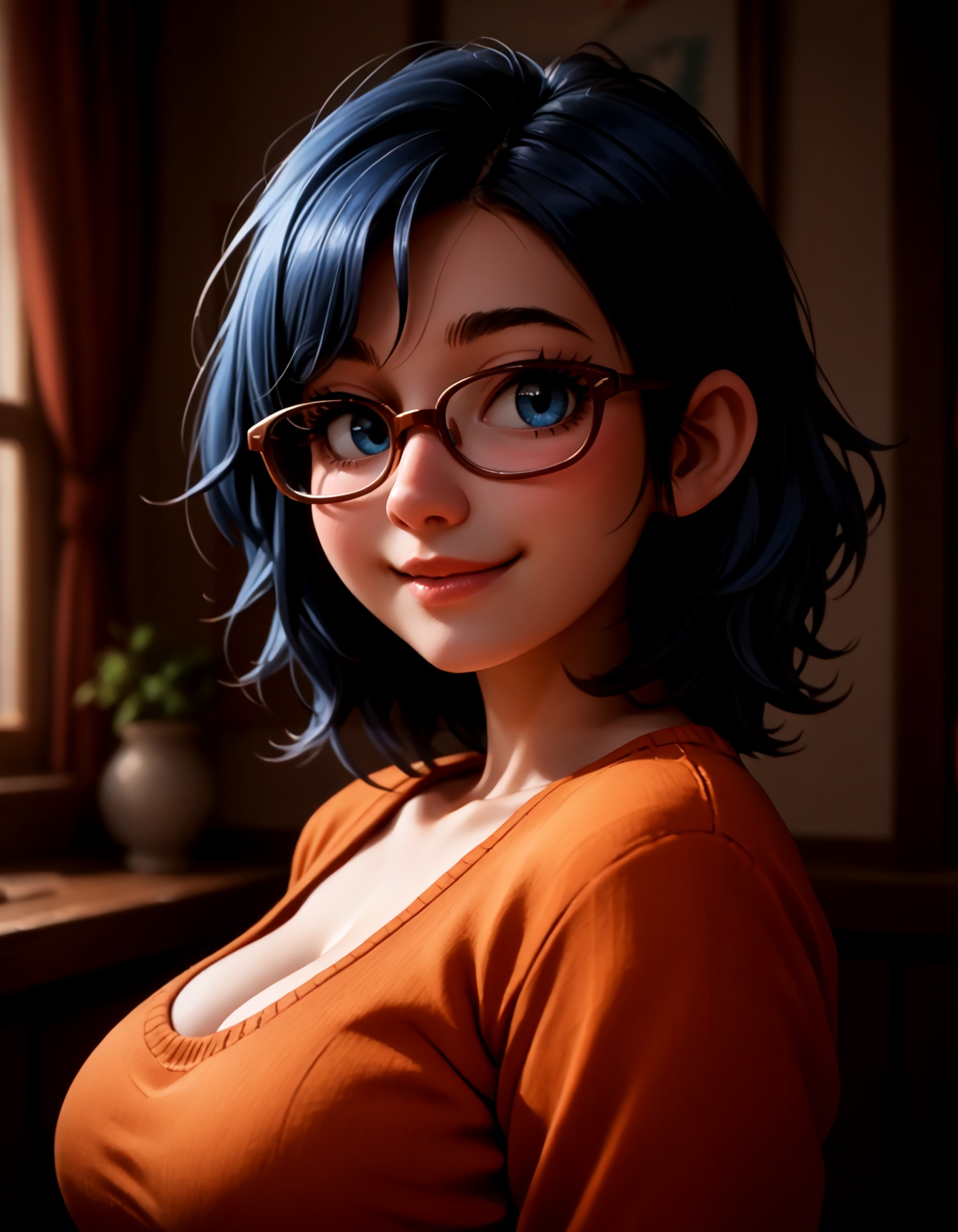 1girl,  female focus,  pinup on Tensor.Art