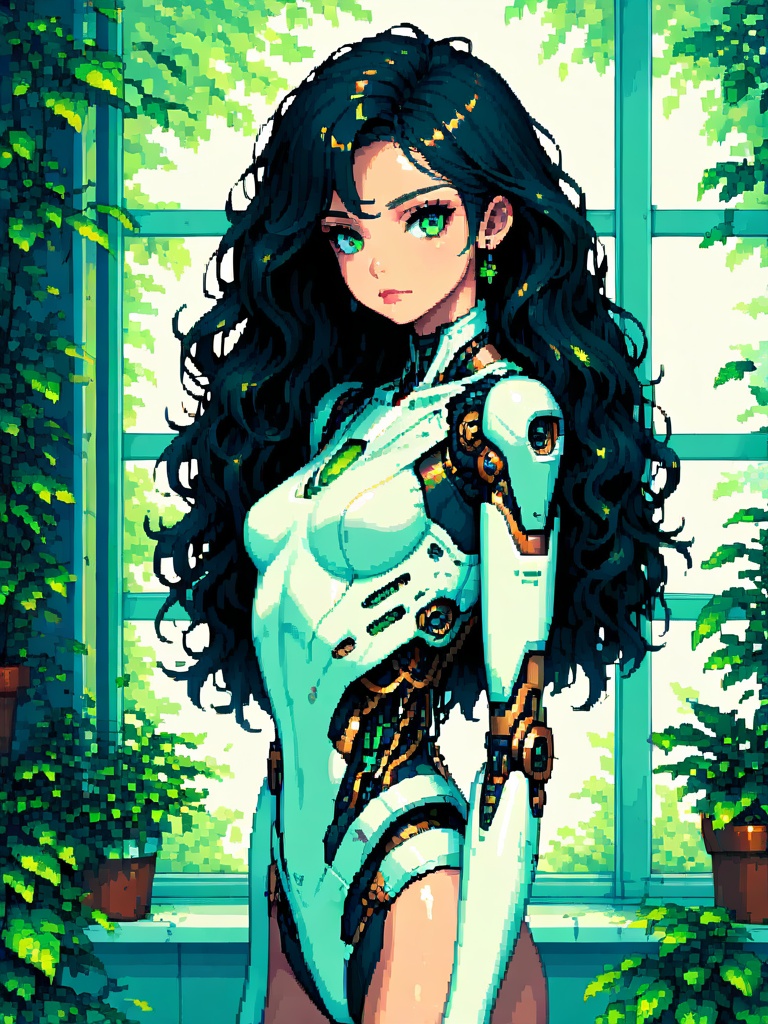 1girl,  solo,  long hair on Tensor.Art