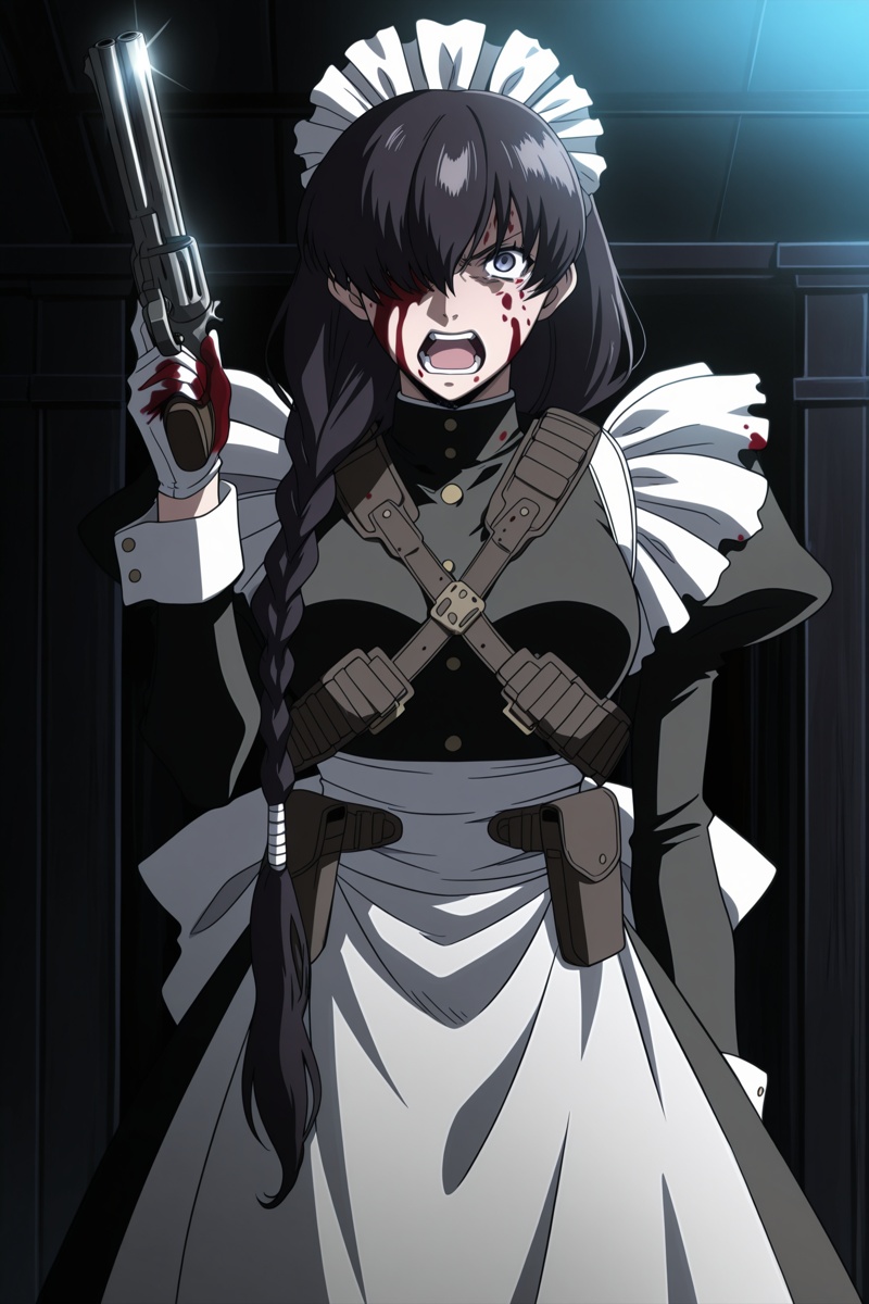 anime screencap,  anime coloring,  detailed face on Tensor.Art