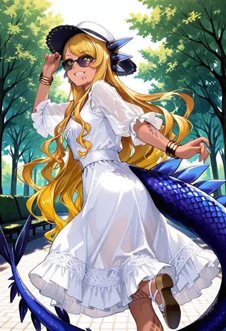 1girl,  Vritra,  blonde hair on Tensor.Art