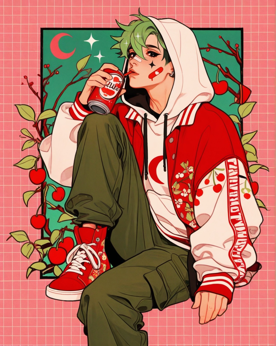 male focus,  solo,  1boy on Tensor.Art