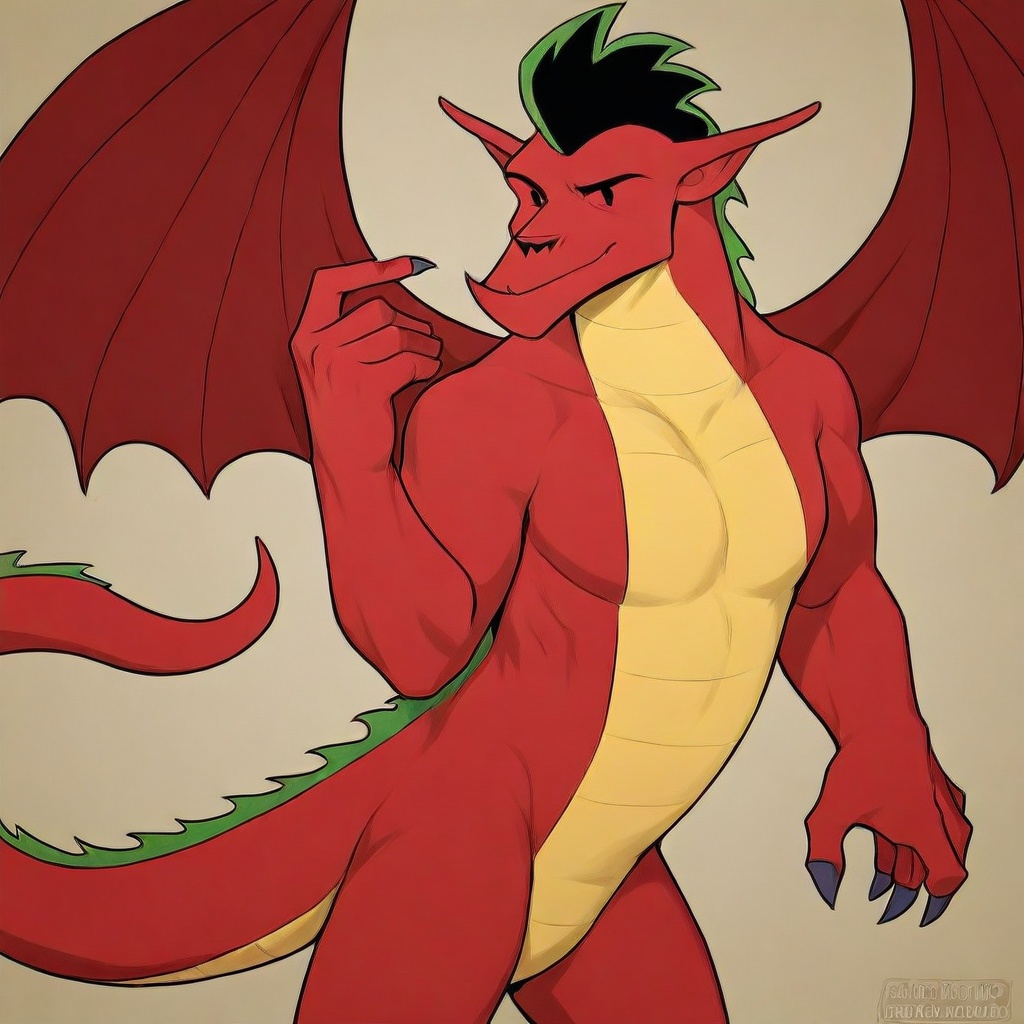 Jake Long,  solo,  male on Tensor.Art
