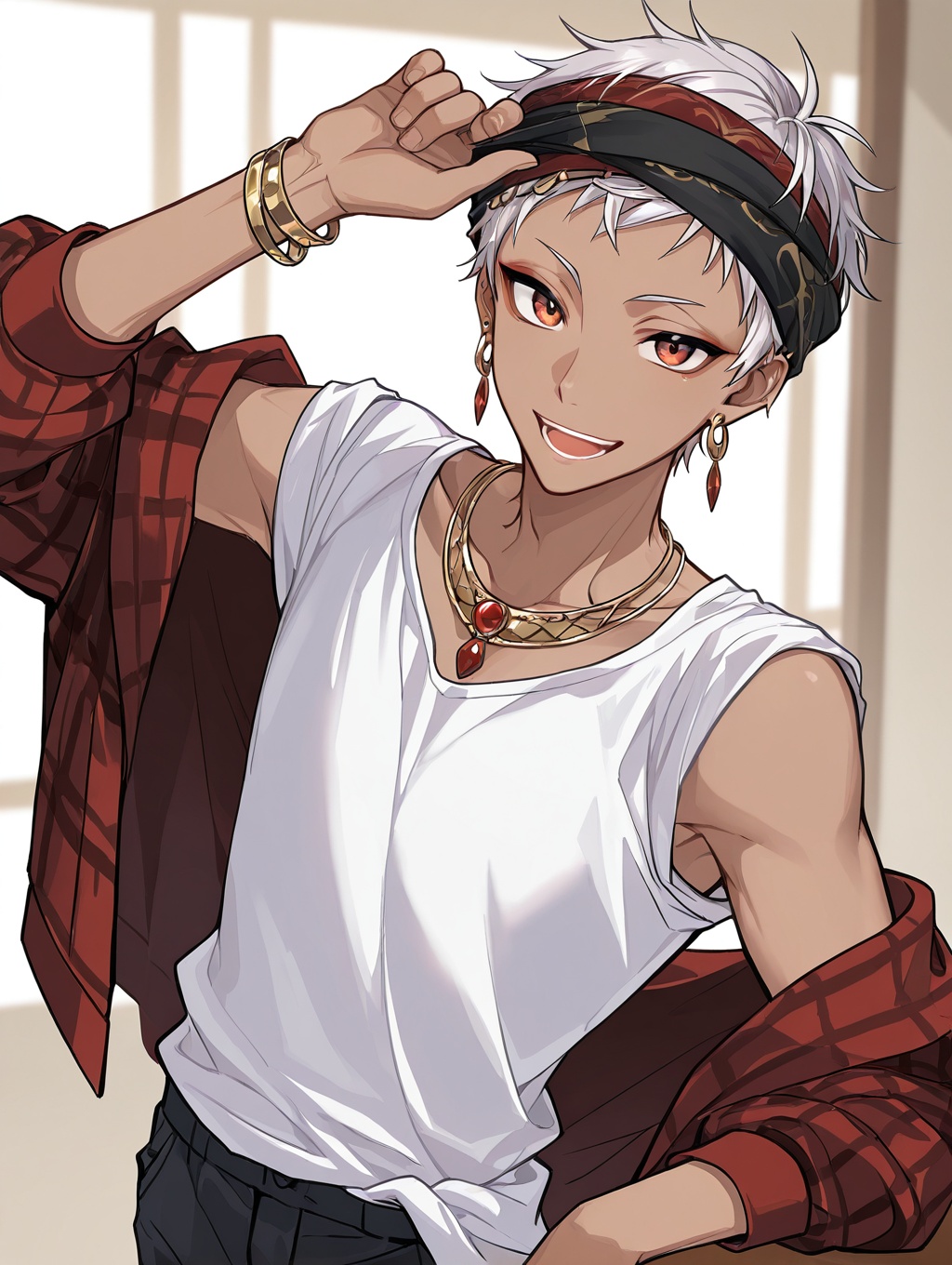 best quality,  masterpiece,  male focus on Tensor.Art