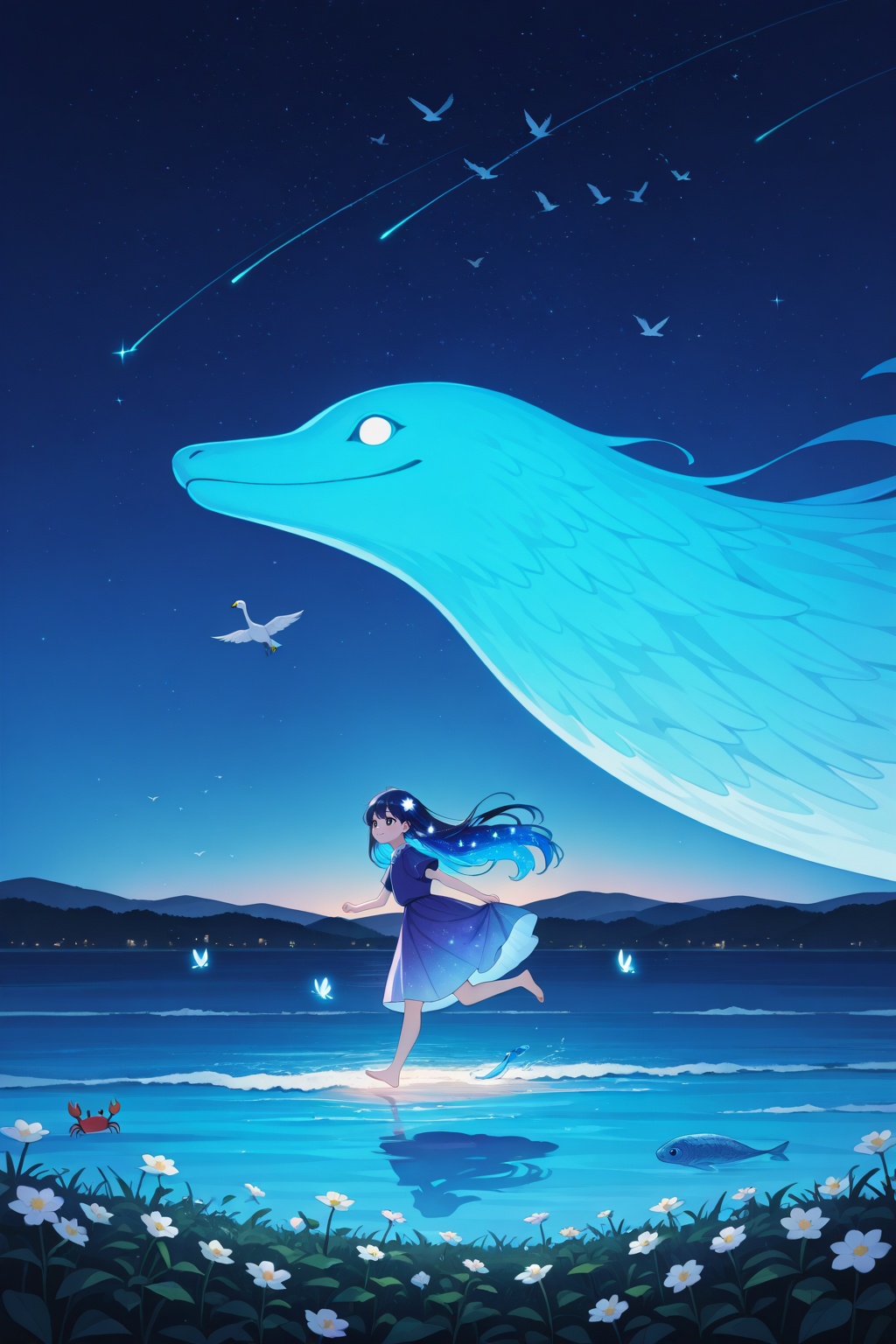1girl,  animal,  barefoot on Tensor.Art