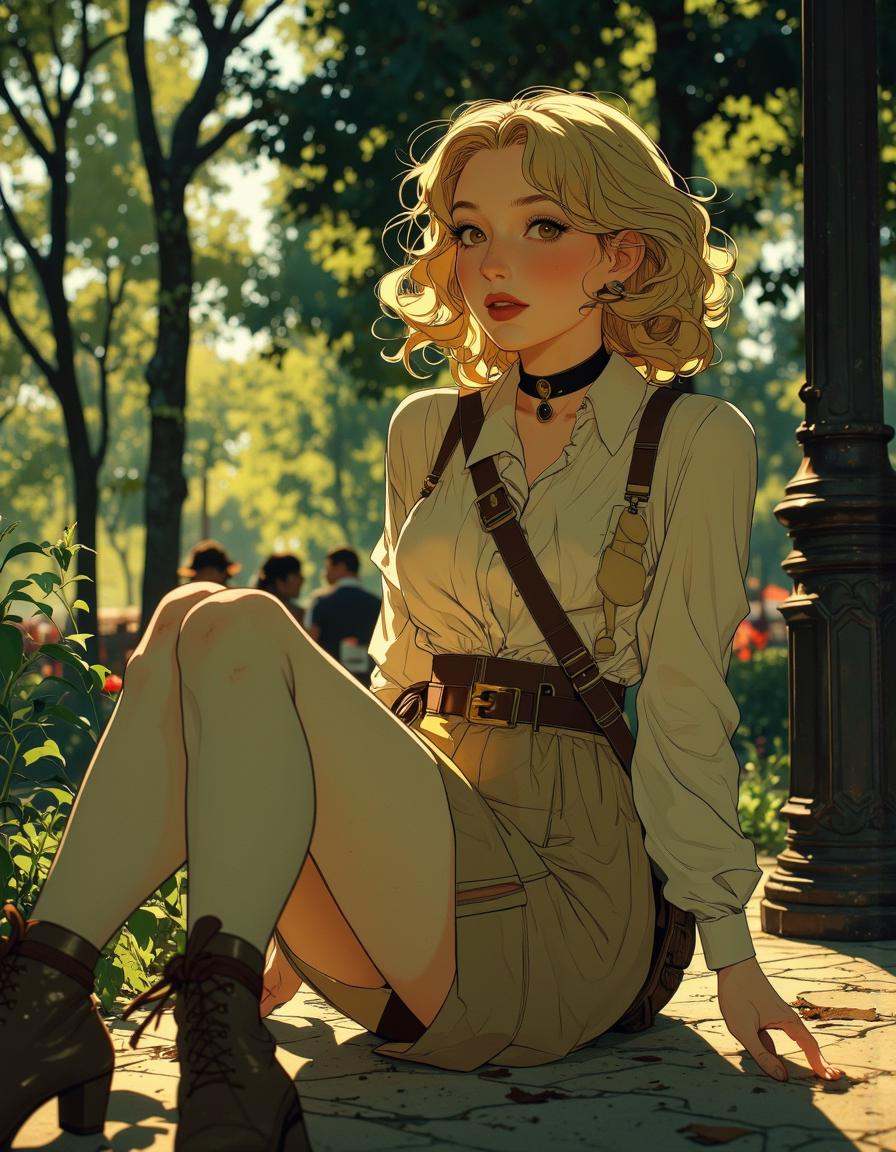 Anime art. Shibari rope tied,  uwe,  wol on Tensor.Art