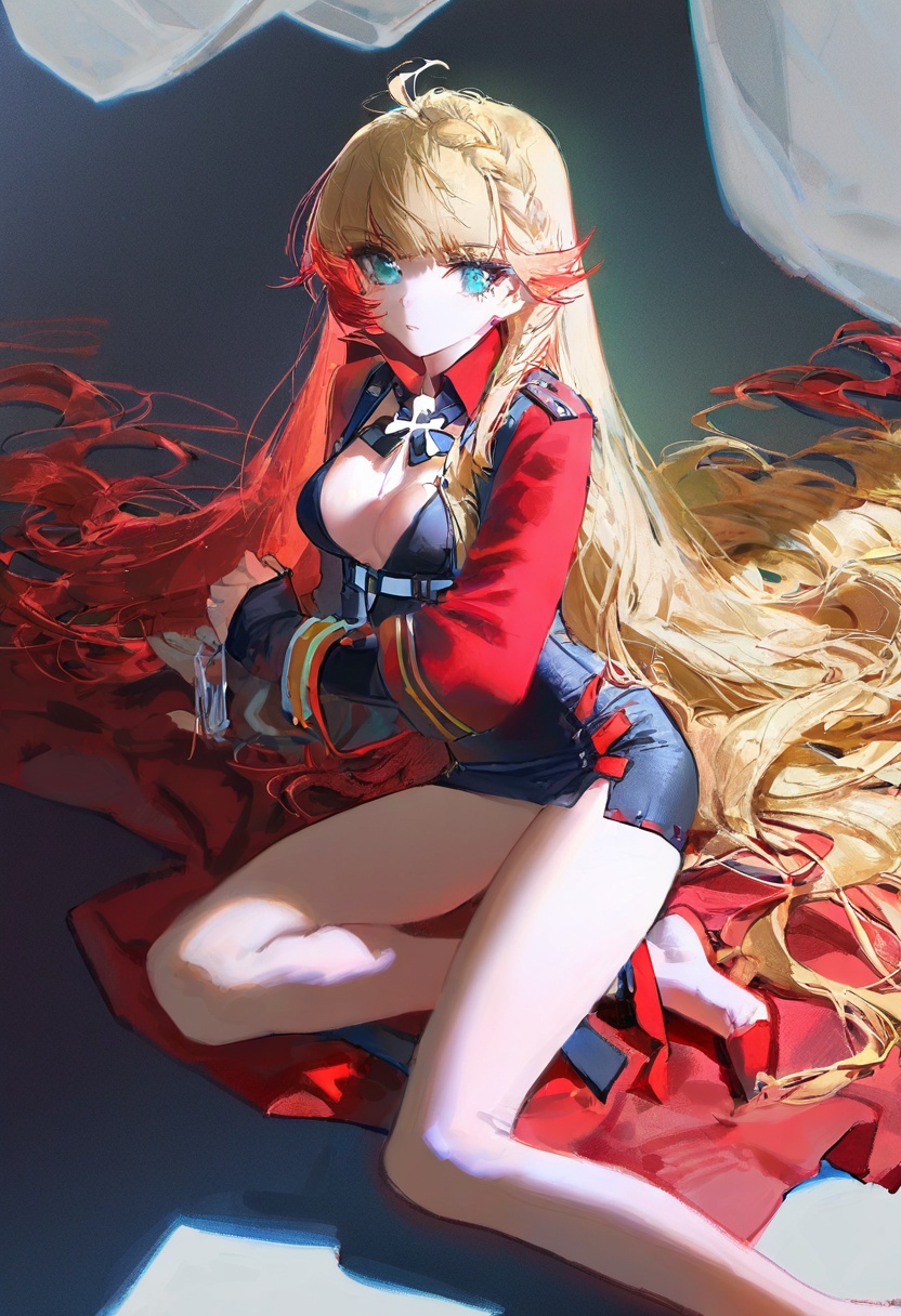 1girl,  howe \(azur lane\) \(role\),  azur lane on Tensor.Art
