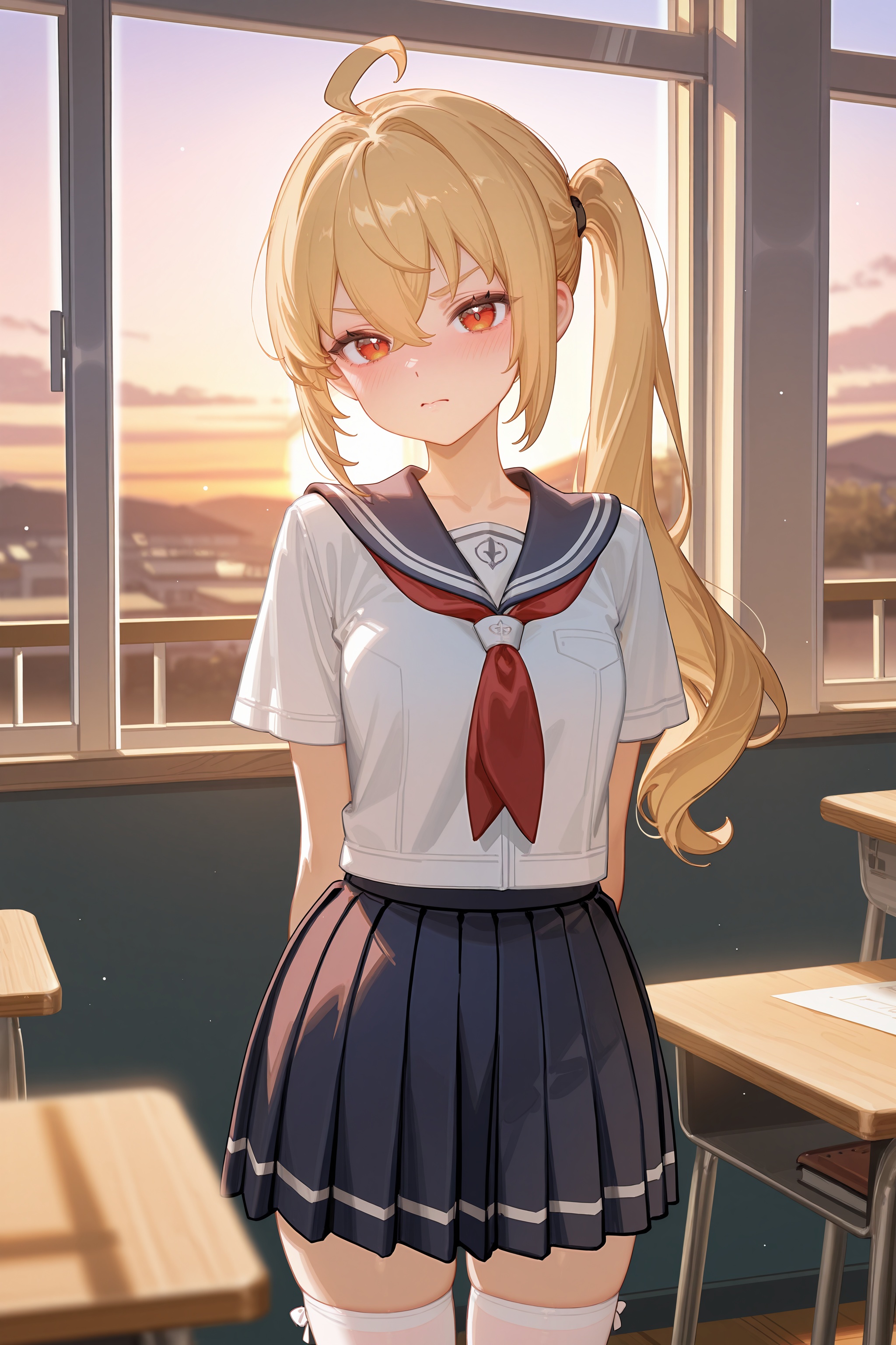 1girl,  luciana de montefio,  side ponytail on Tensor.Art