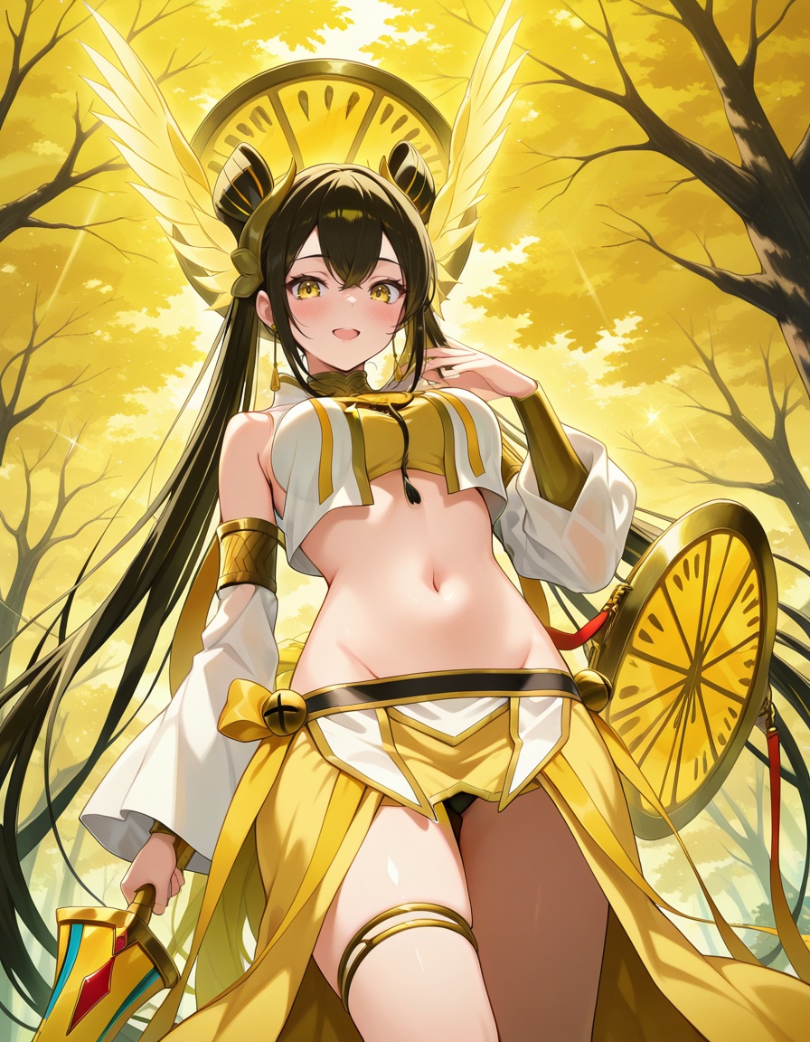 ohime the manifested mikanko,  1girl,  solo on Tensor.Art