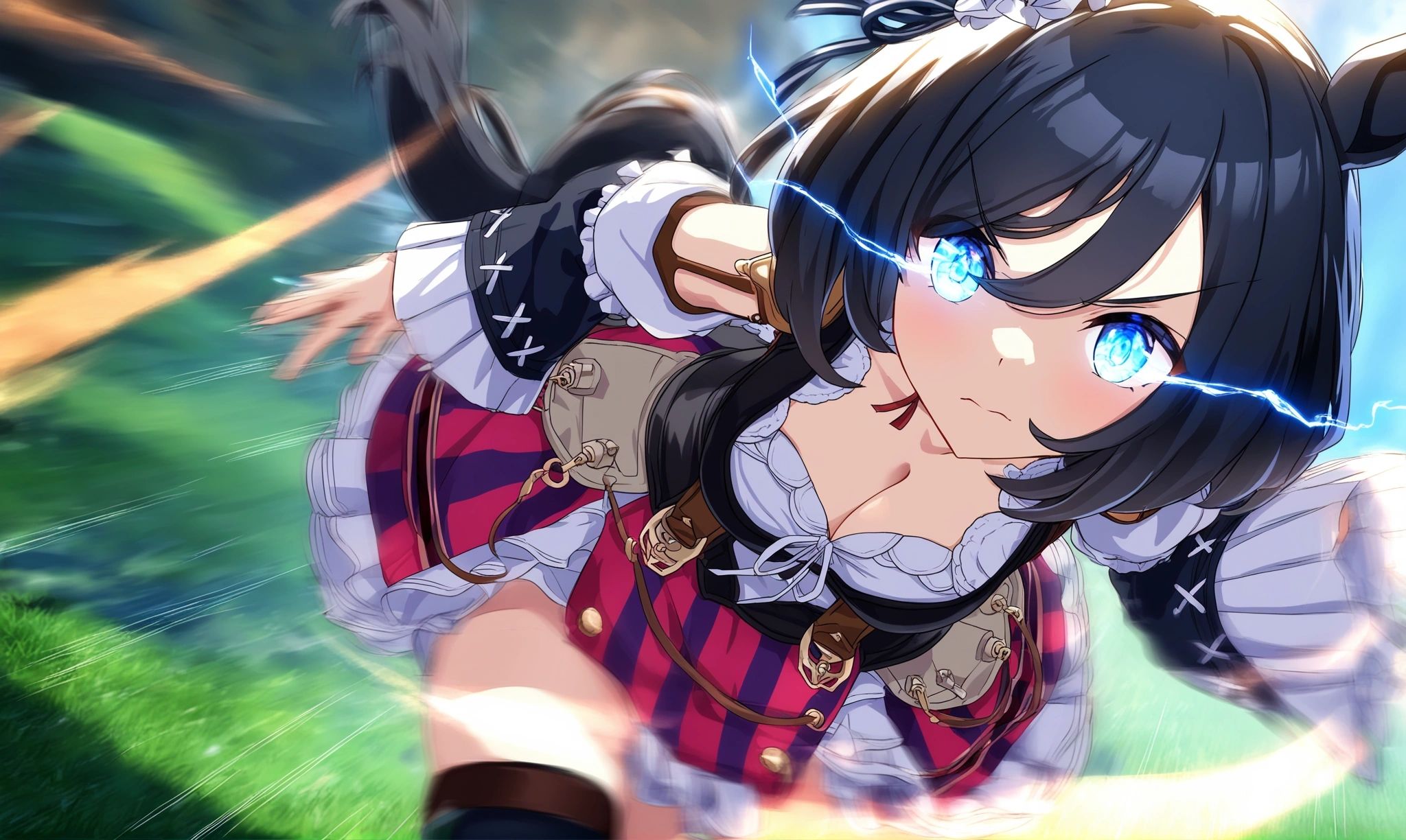 1girl,  eishin flash \(umamusume\),  solo on Tensor.Art