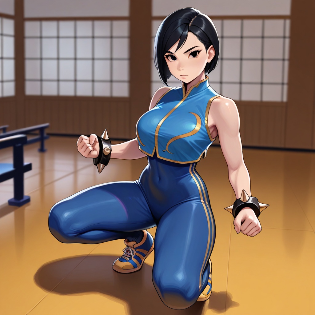 masterpiece,  best quality,  Cl_jumpsuit on Tensor.Art